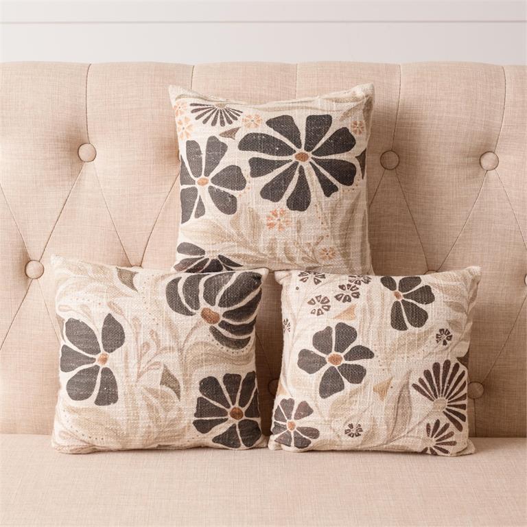 Modern Botanical Mini Pillows (S/3)