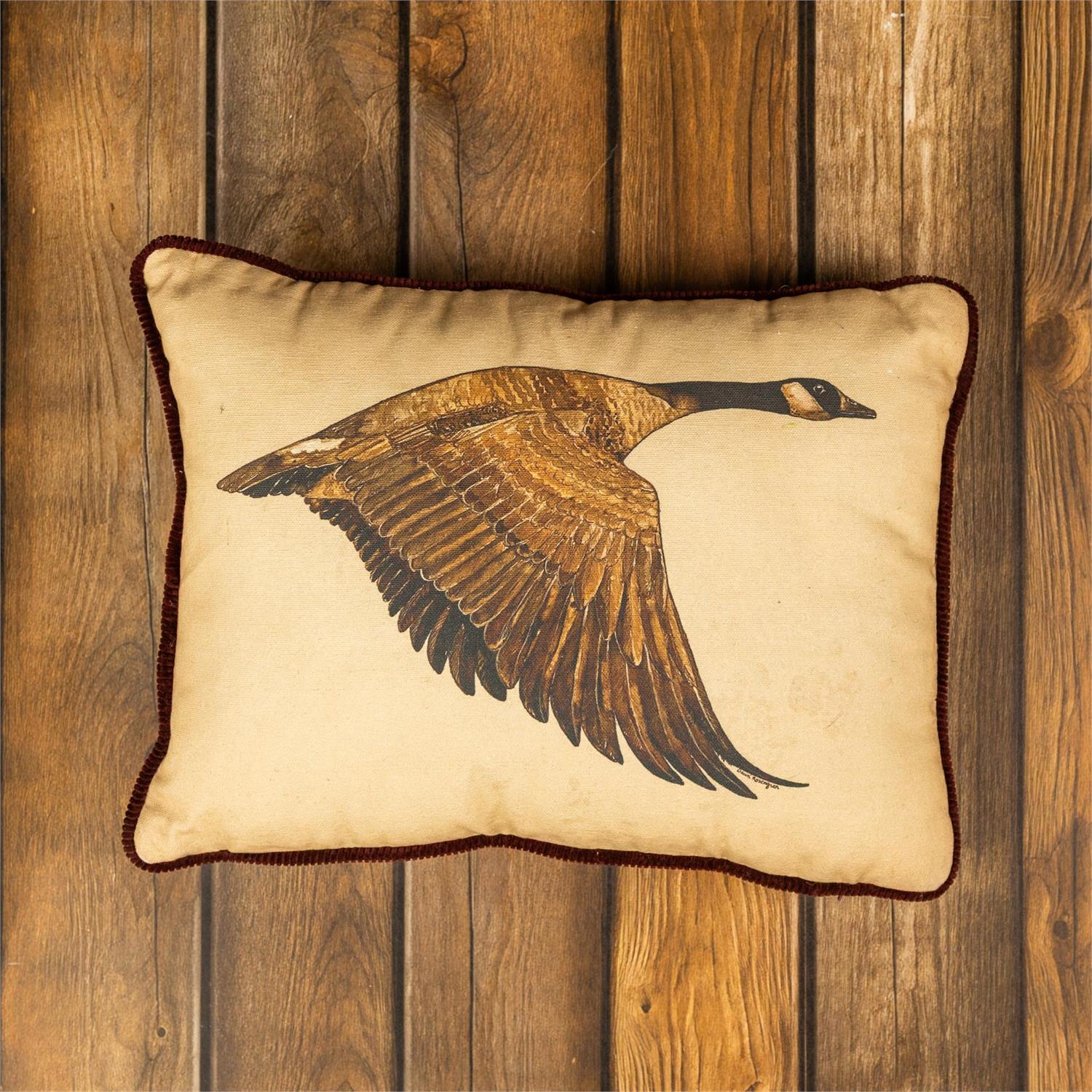 Canada Goose Flying Pillow