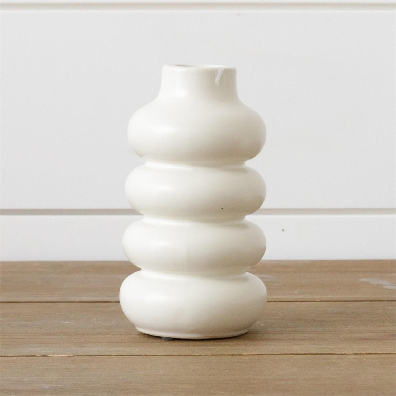 Ceramic Tiered Vase (S)