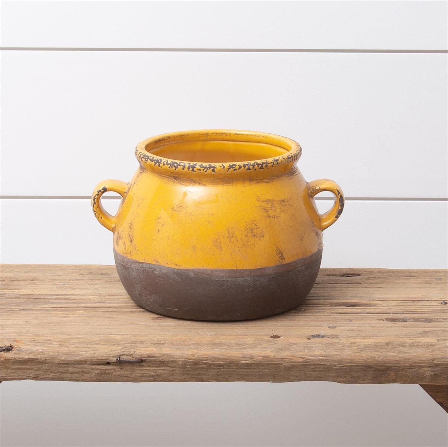 Ocher and Brown Pottery (L)