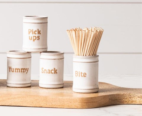 Toothpick Holders (S/4)