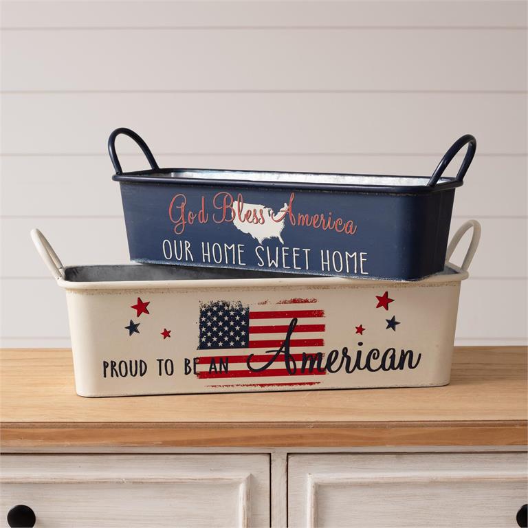 Narrow Trays - Americana