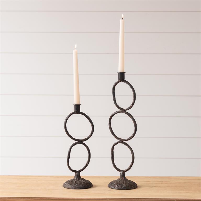 Rustic Ring Candle Holder