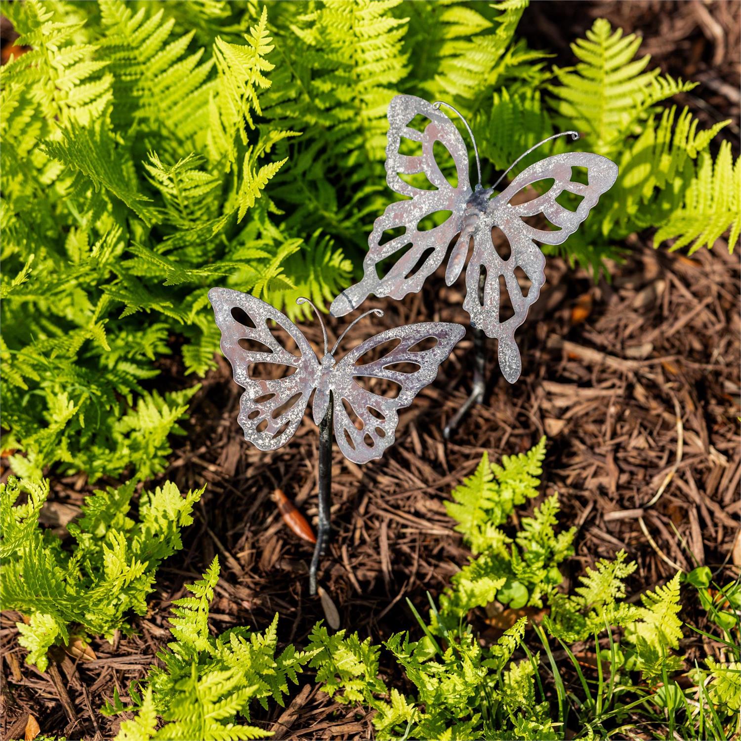 Butterfly Garden Stakes (S/2)