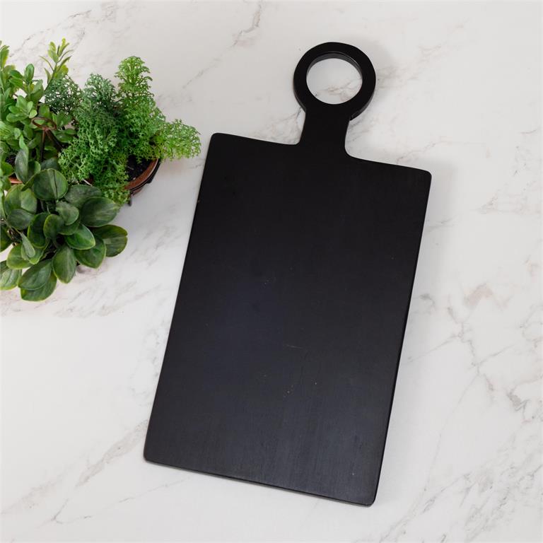 Black, Rectangle Serving Board