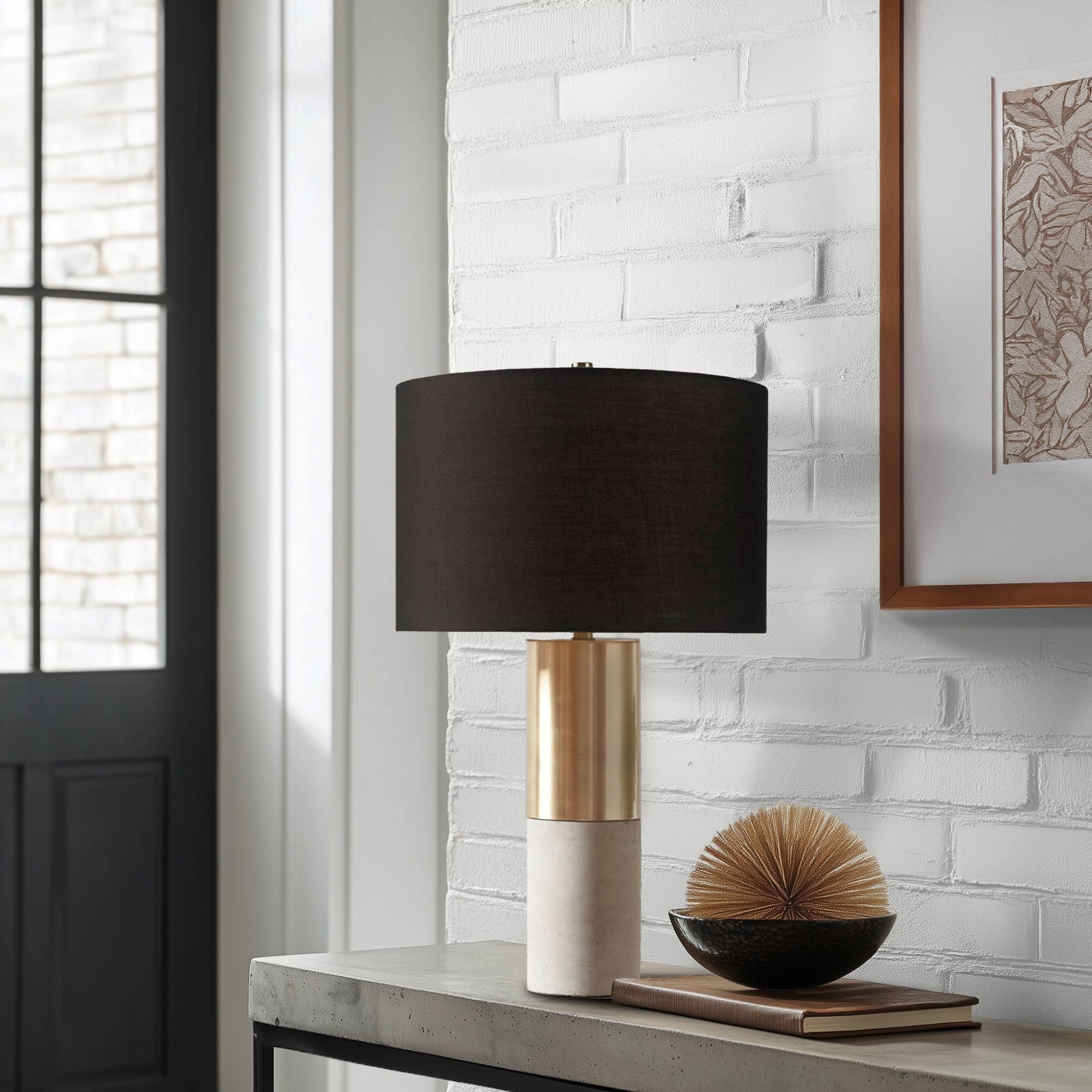 Fulton Textured Dot Table Lamp