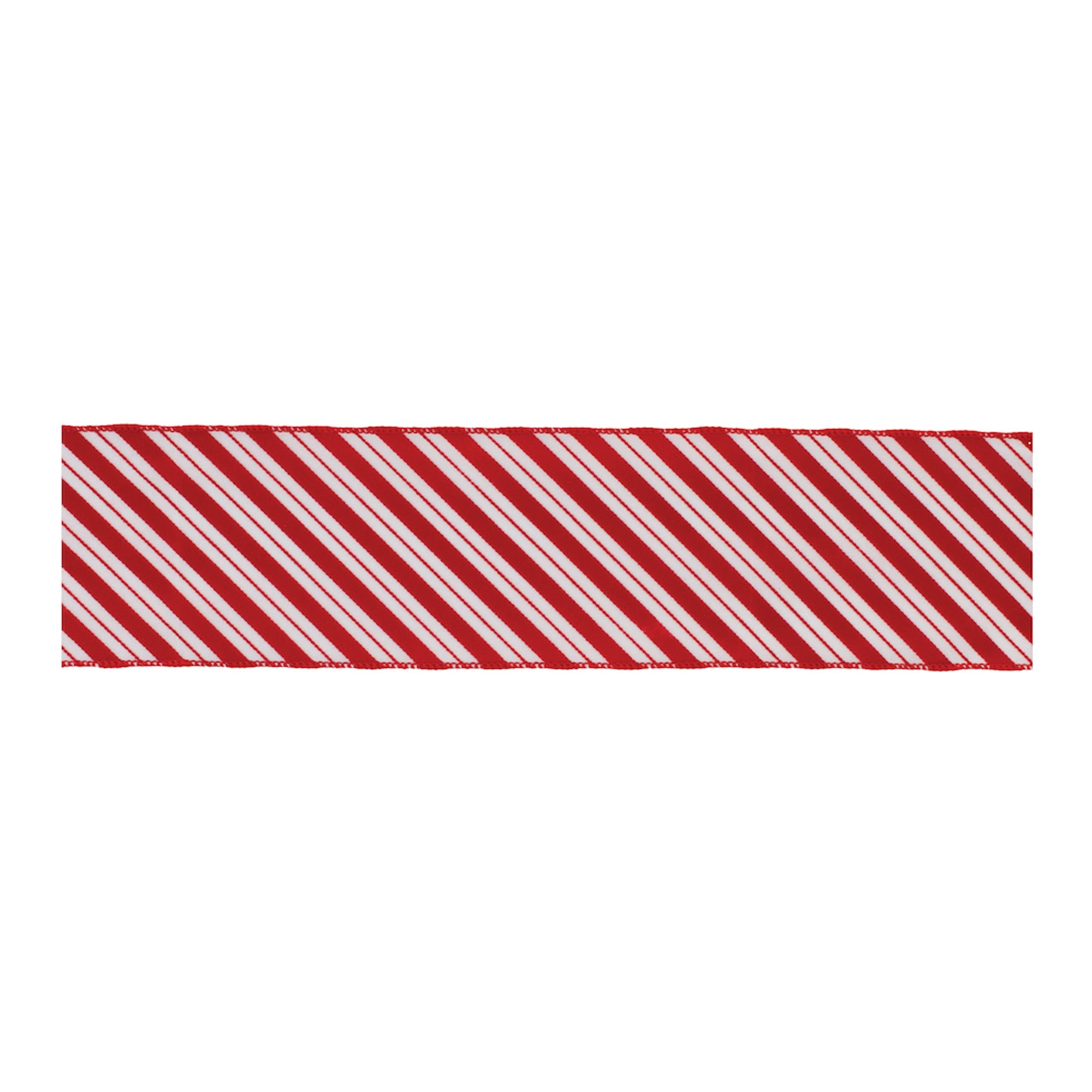 Peppermint Stripe Ribbon (Set of 2)