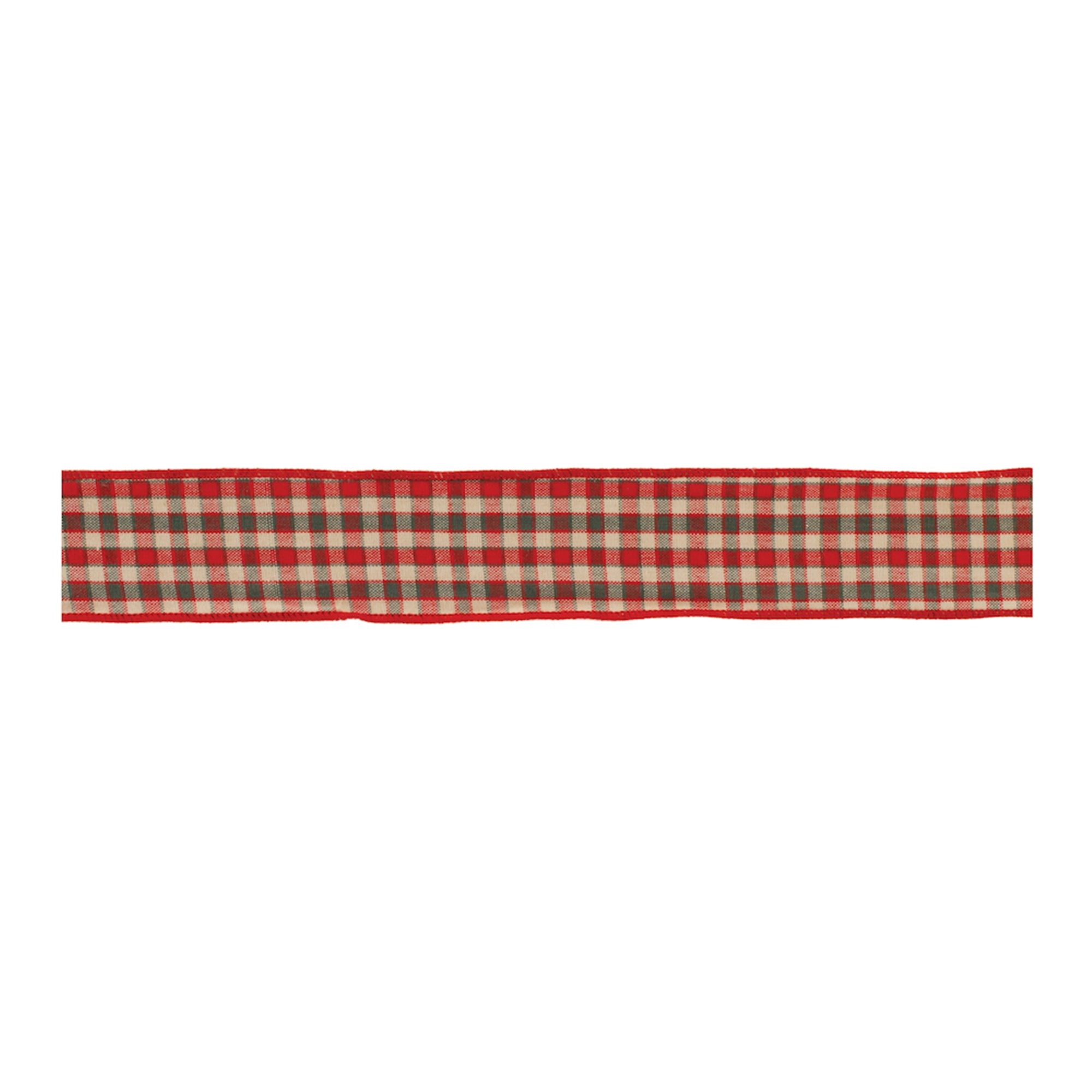 Plaid Holiday Ribbon (Set of 2)