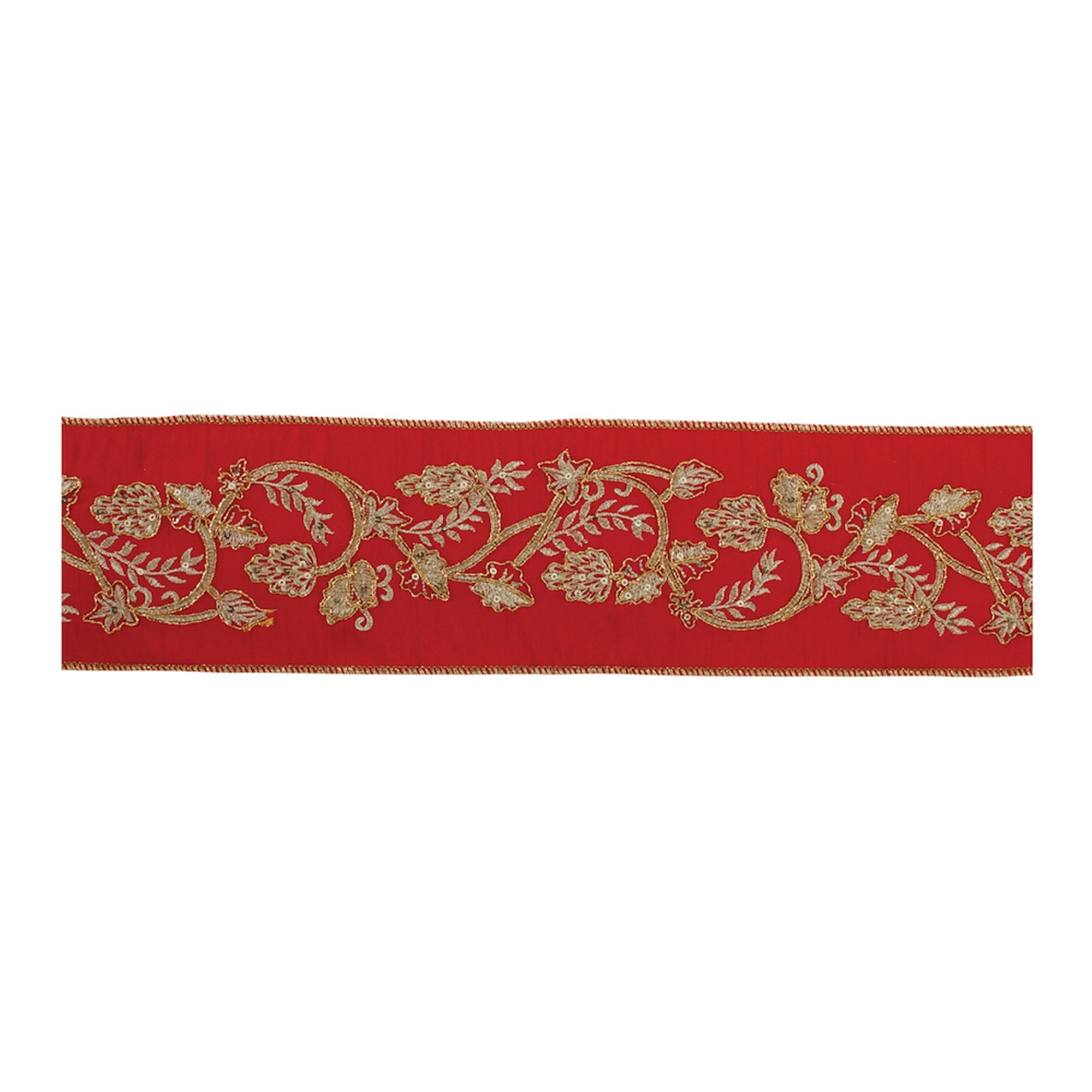 Ornate Holiday Ribbon 4" x 5 yds