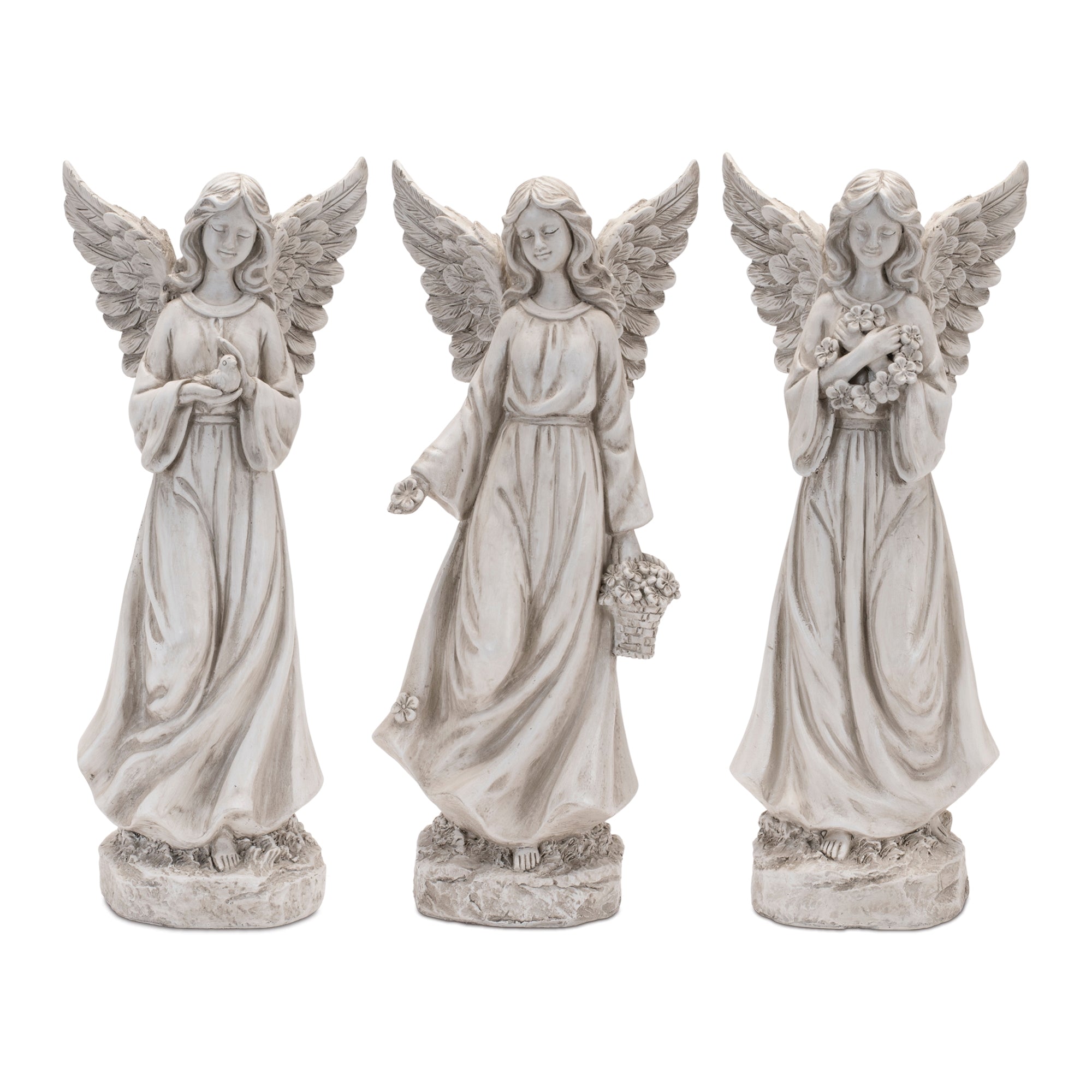 Angel (3 Asst) 13”H Resin