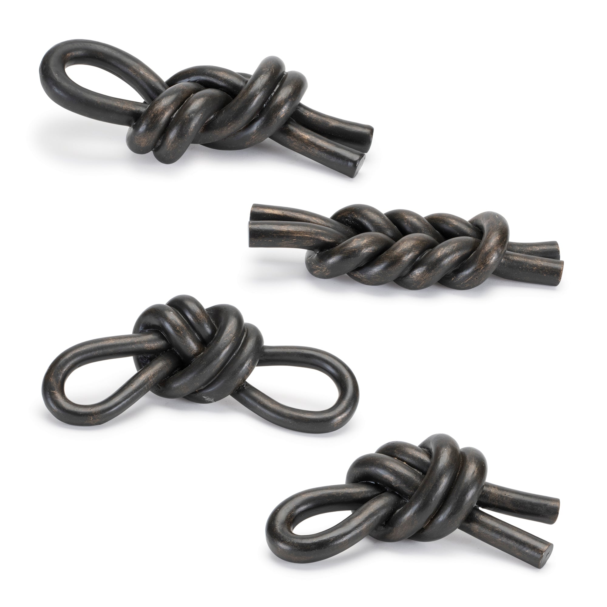 Modern Knot Decor (Set of 4)