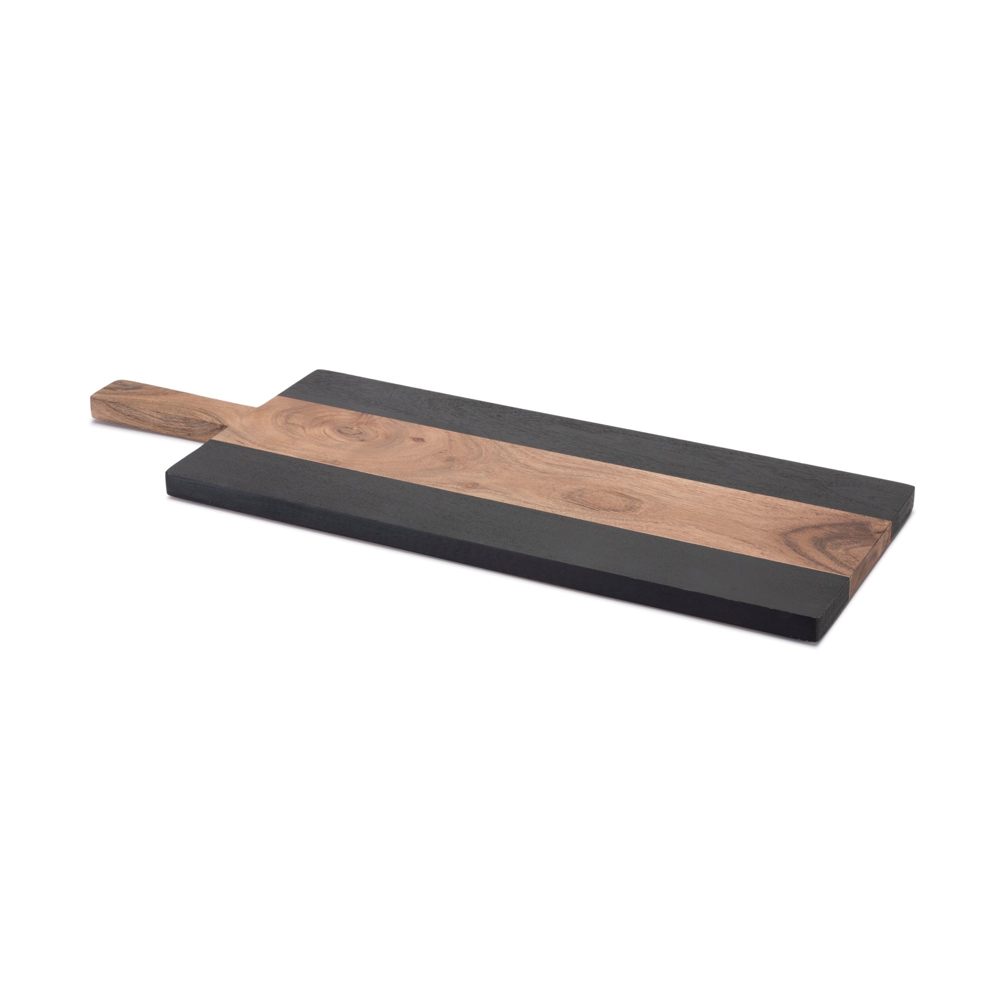 Dual-Tone Wood Charcuterie Board 22"L