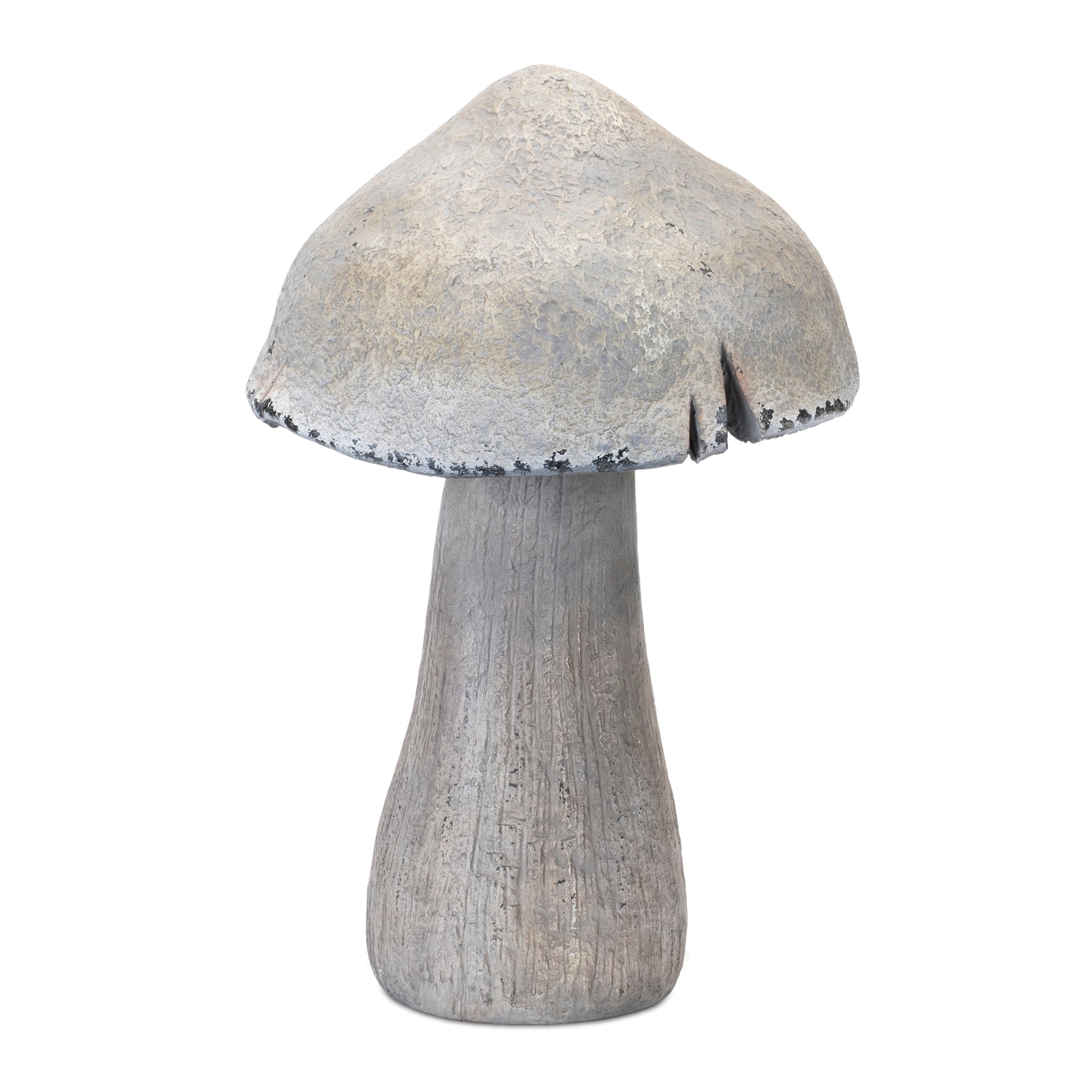 Stone Mushroom Garden Accent 20"H