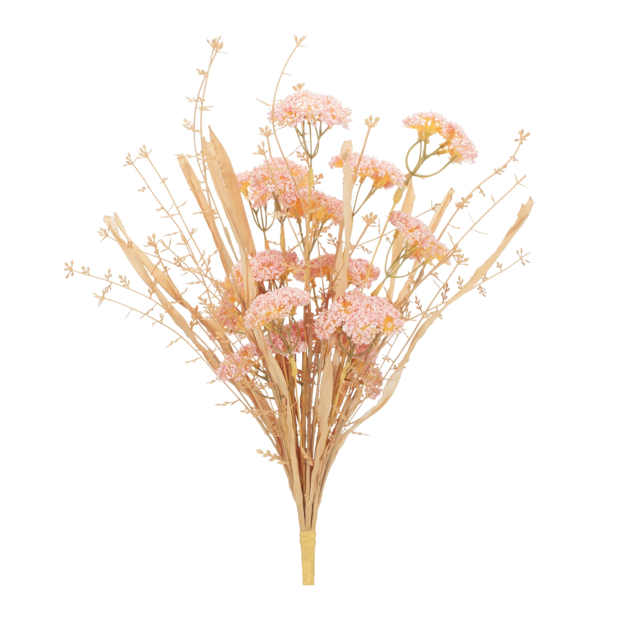 Blush Floral Grass Bush (Set of 2)