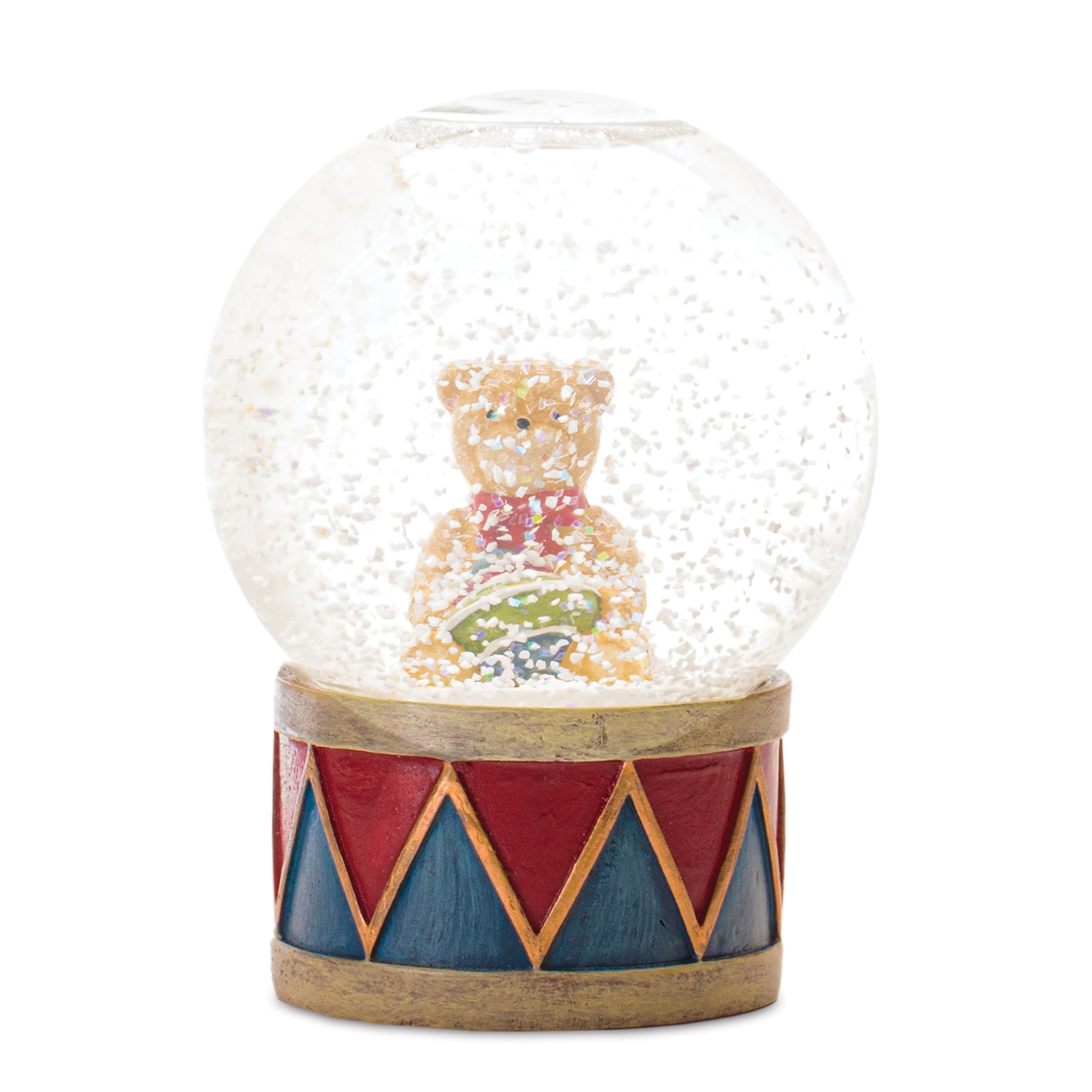 Snow Globe w/Bear 4”H Resin