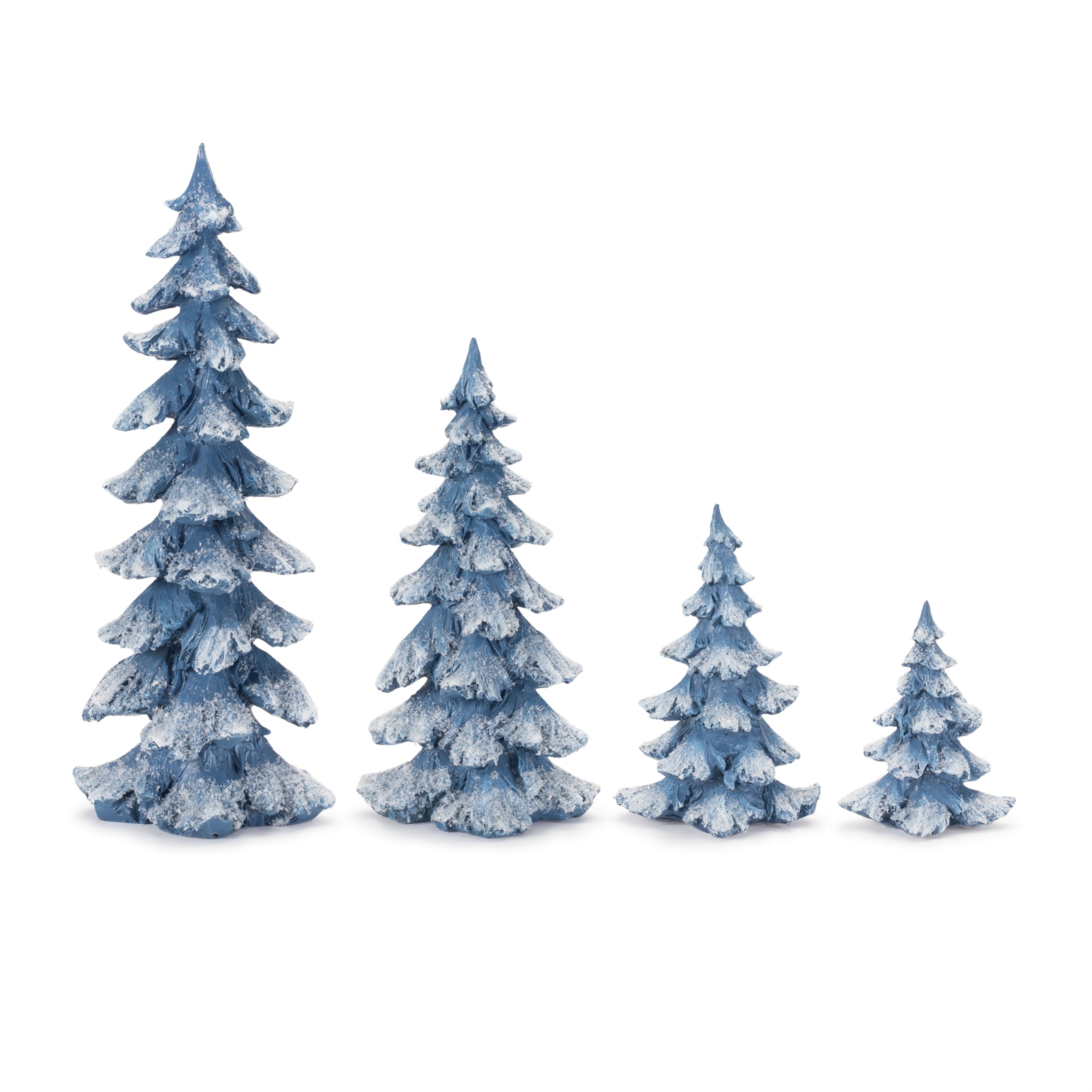 Tree (Set of 4) 6.5"H, 9"H, 13.25"H, 18"H Resin
