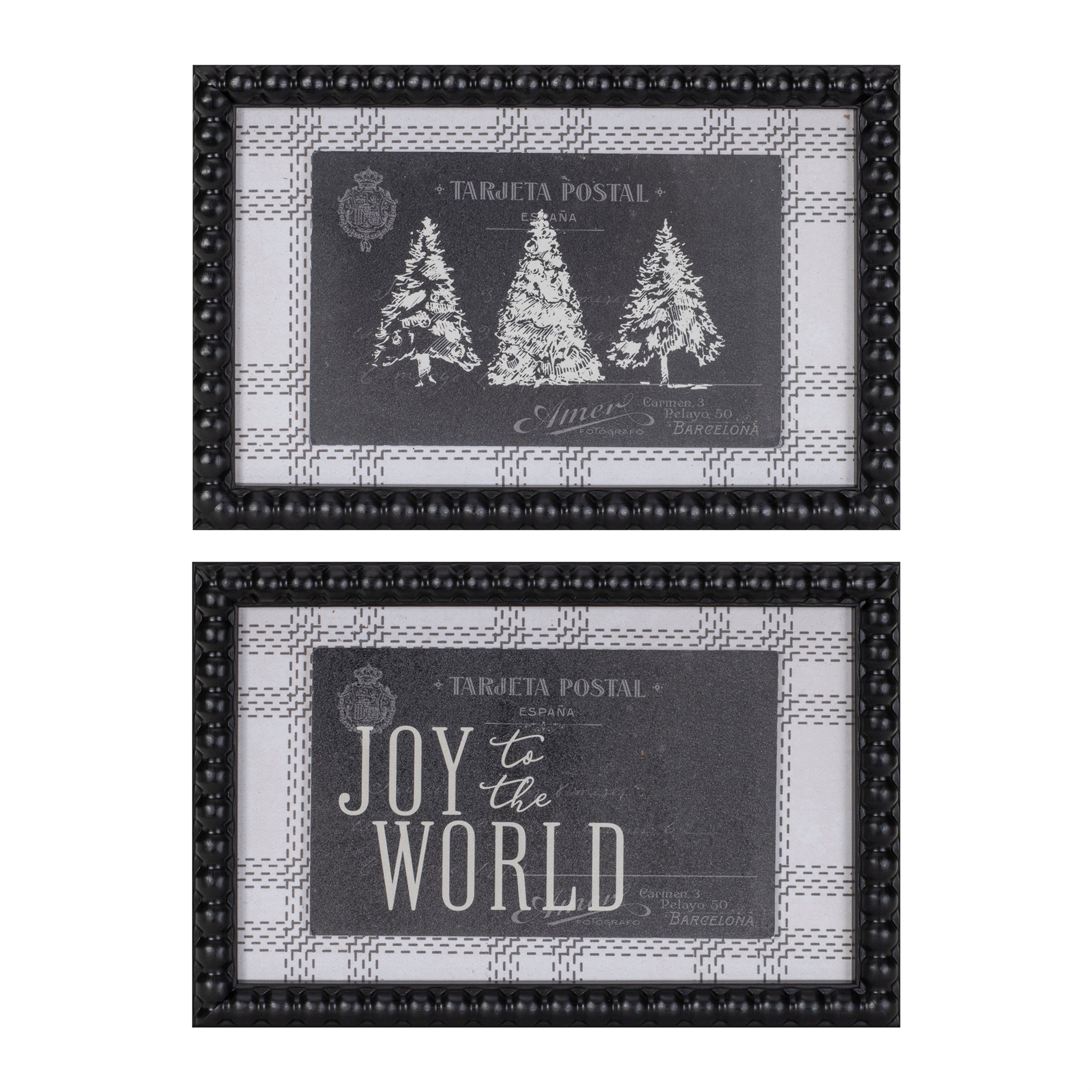 Holiday Frame (2 Asst) 12"L x 8"H /Paper