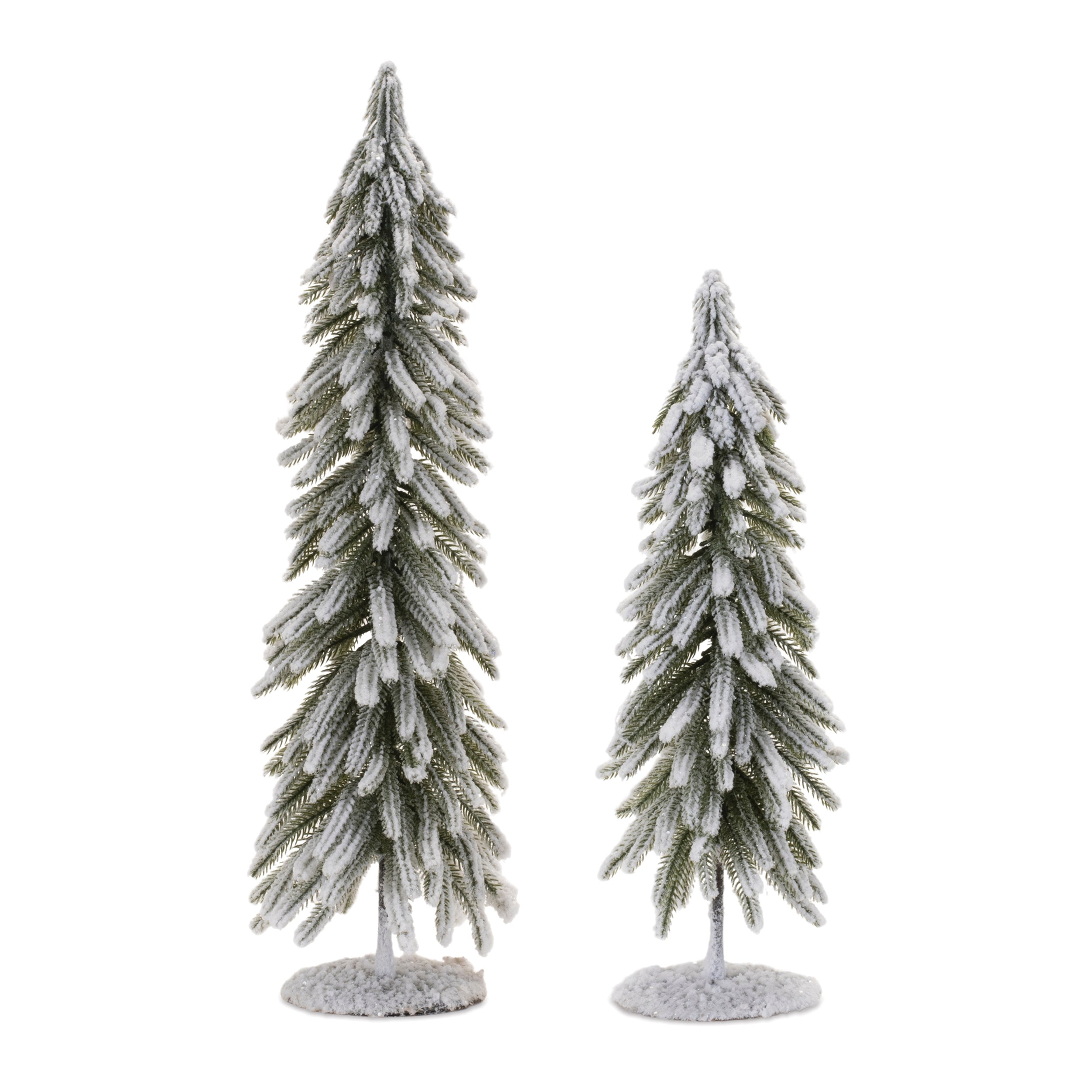 Tree (Set of 2) 16"H, 20"H PVC/Metal
