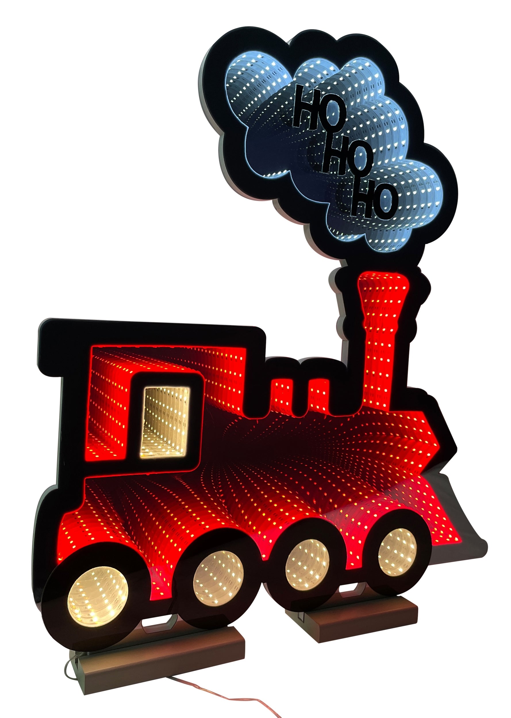 Train Infinity Light 23.5”H Acrylic UL Plug