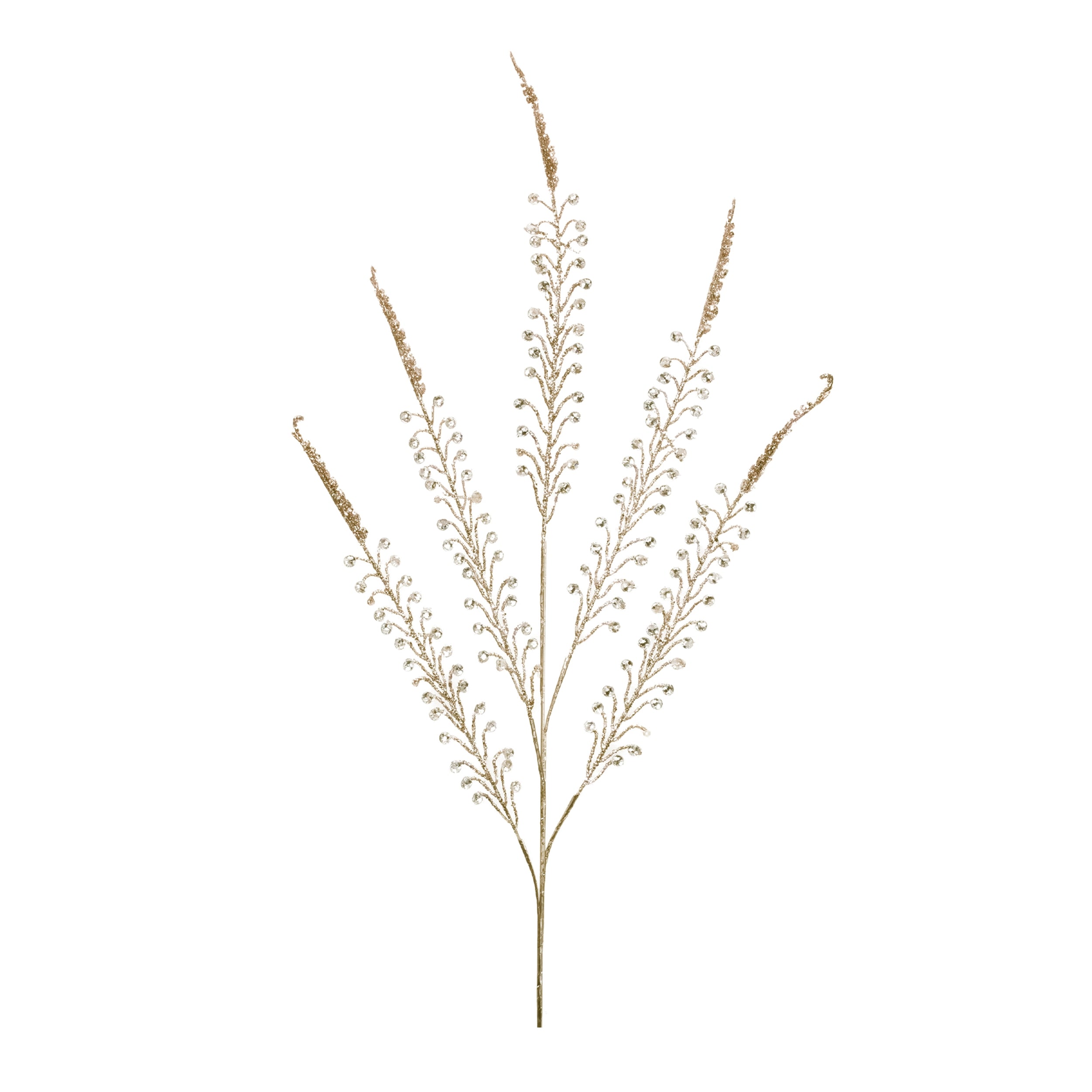 Bead Fern Spray 34”H