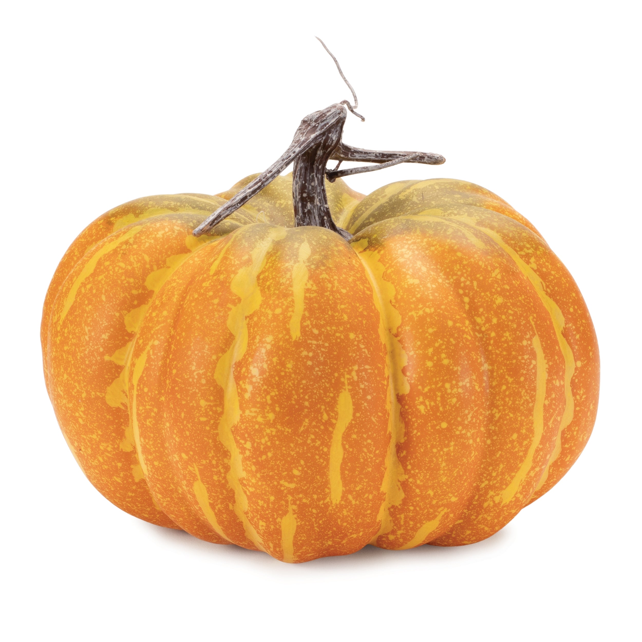 Pumpkin (Set of 2) 10"D x 8"H Styrofoam