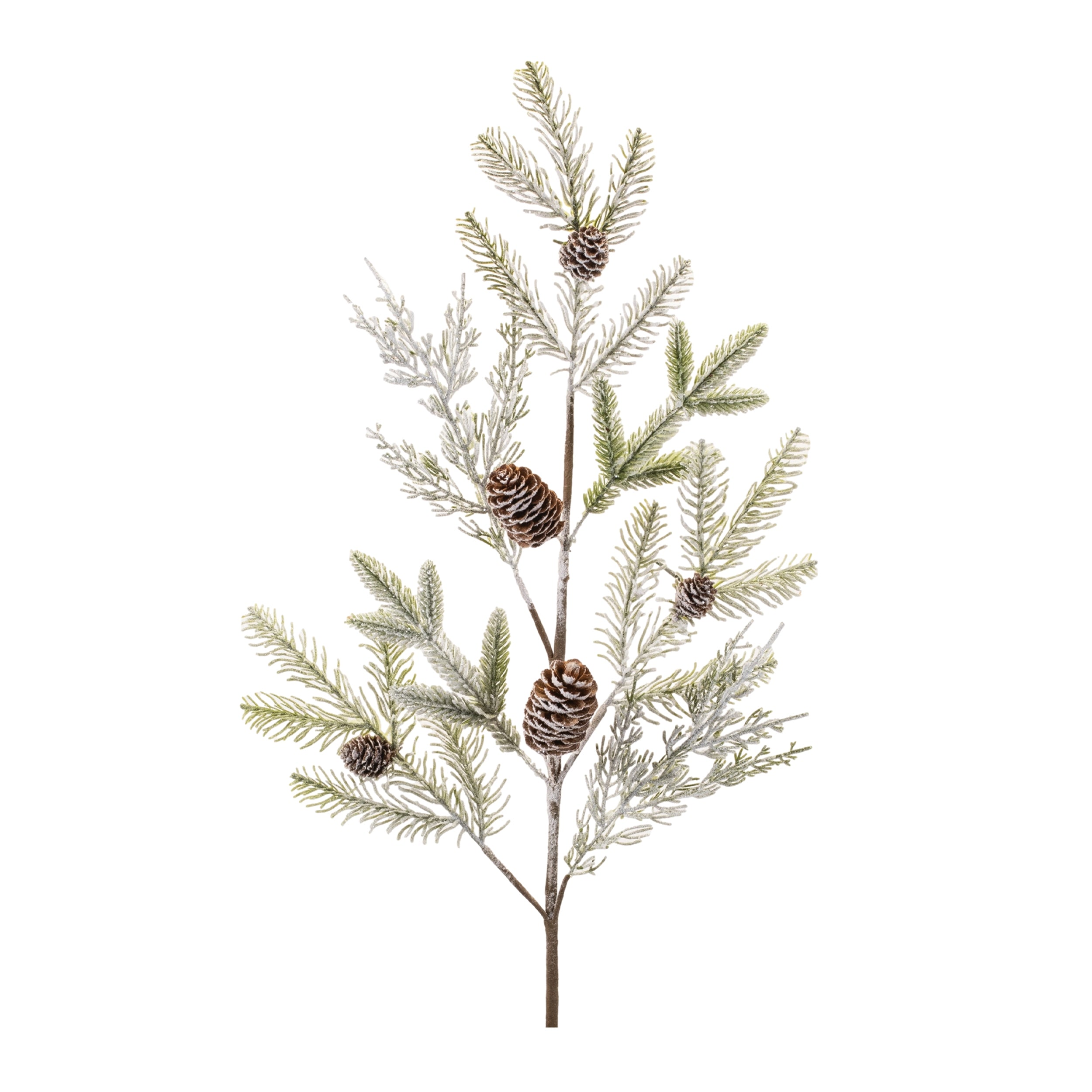 Frosted Mixed Pine Spray 36”H