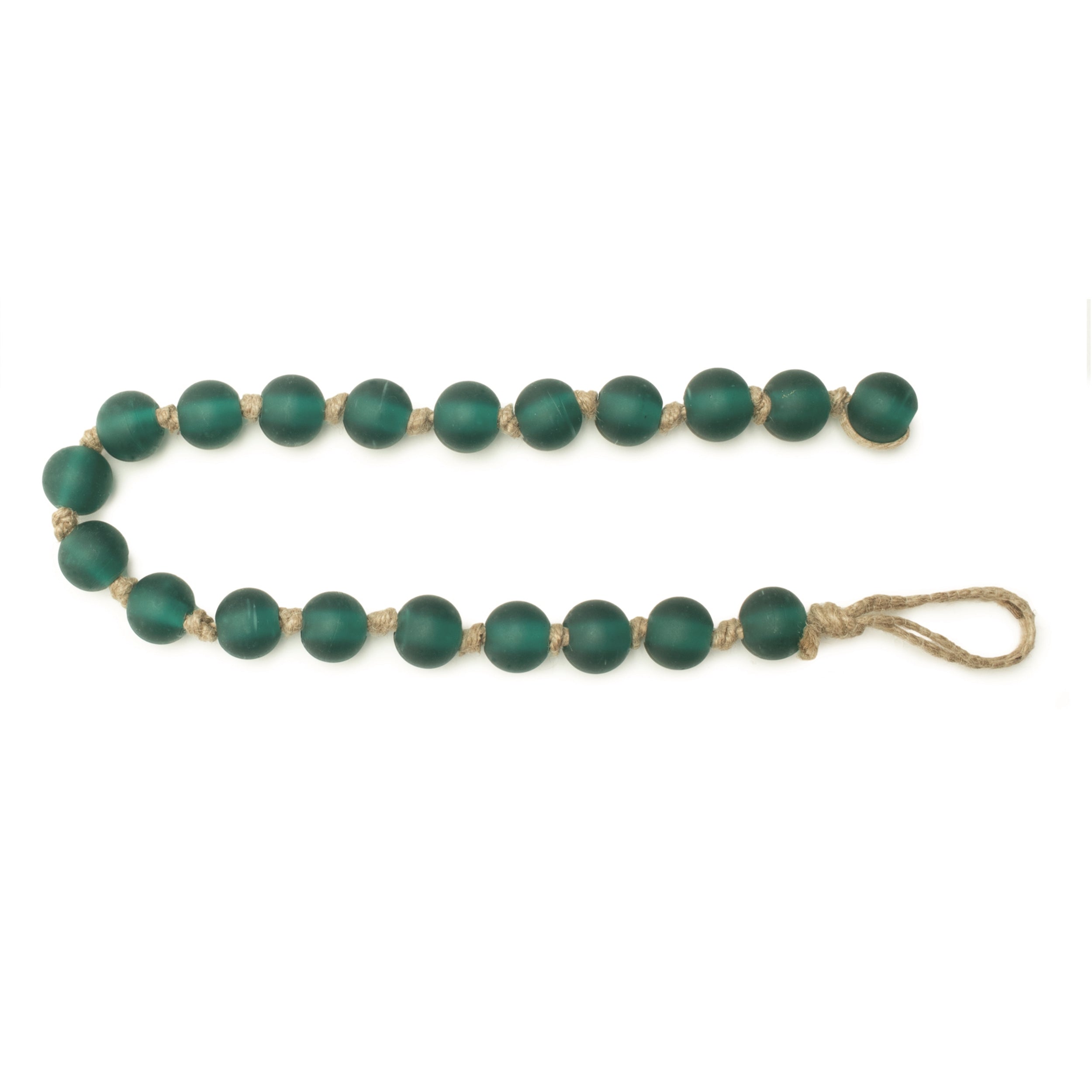 Garland (Set of 2) 24"L Glass/Jute