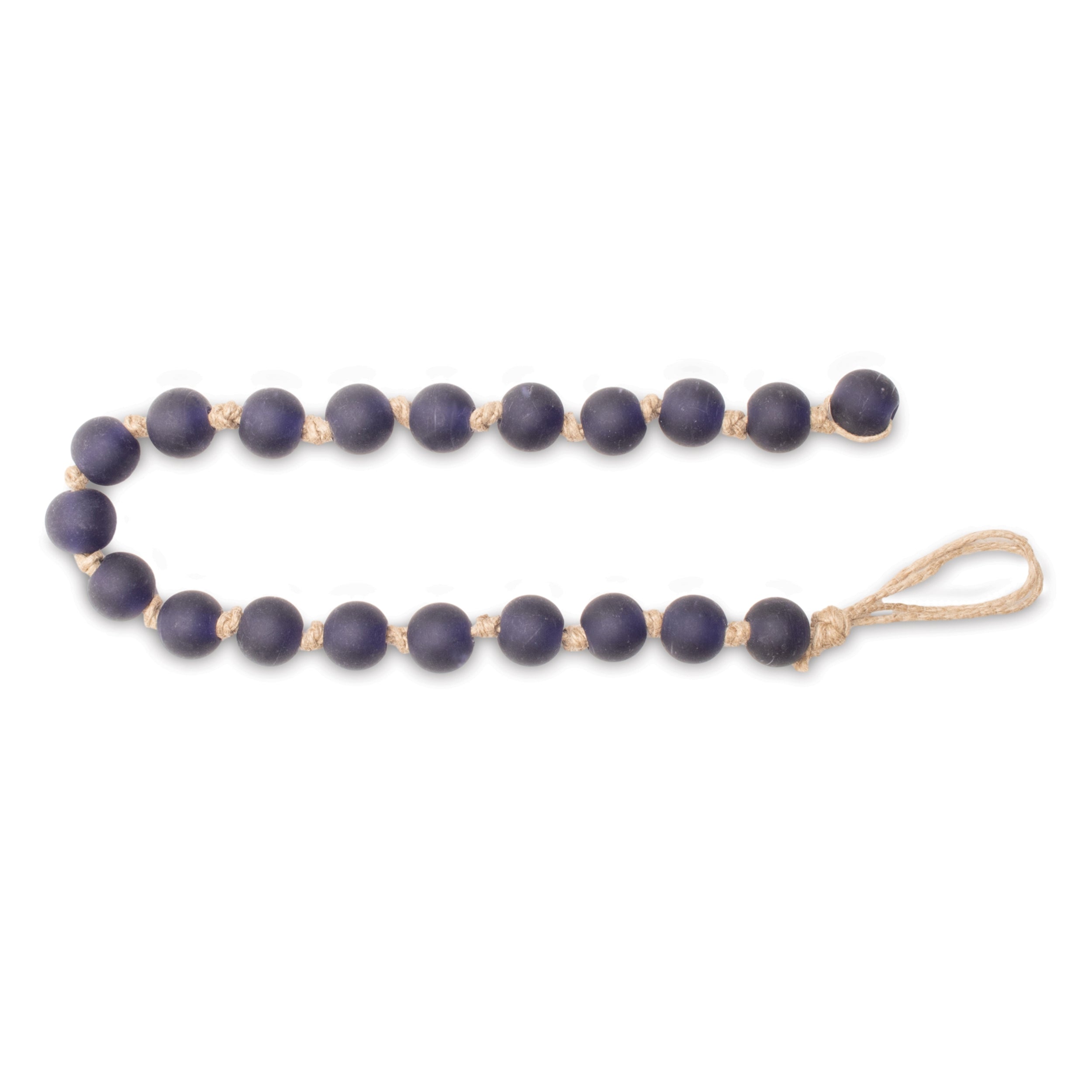 Garland (Set of 2) 24"L Glass/Jute