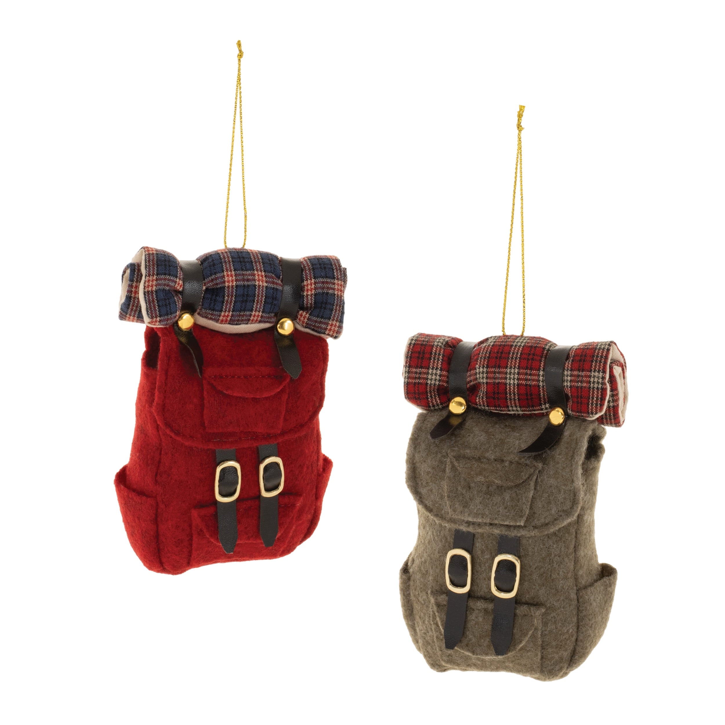 Backpack Ornament (S/2)
