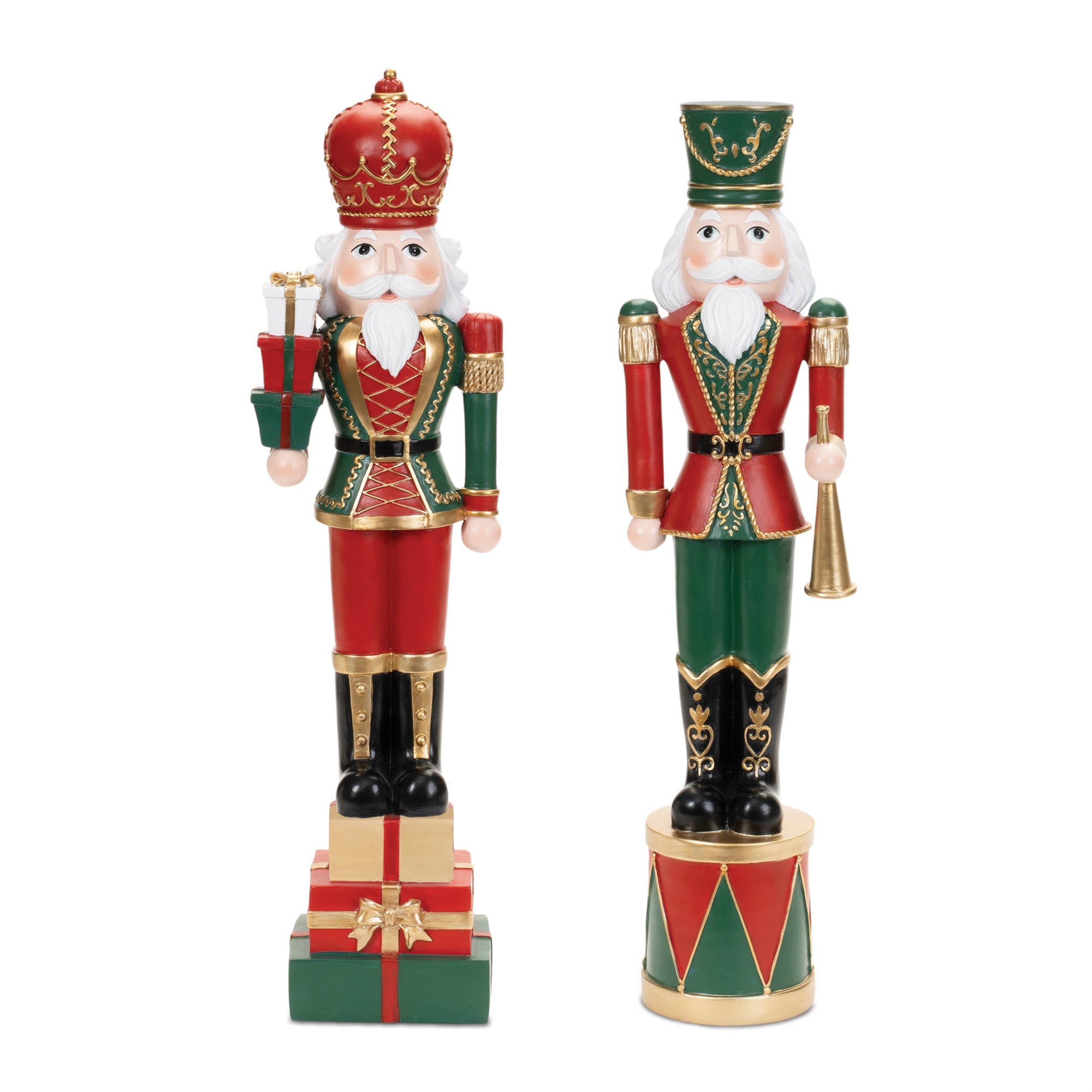 Nutcracker (Set of 2) 19"H Resin