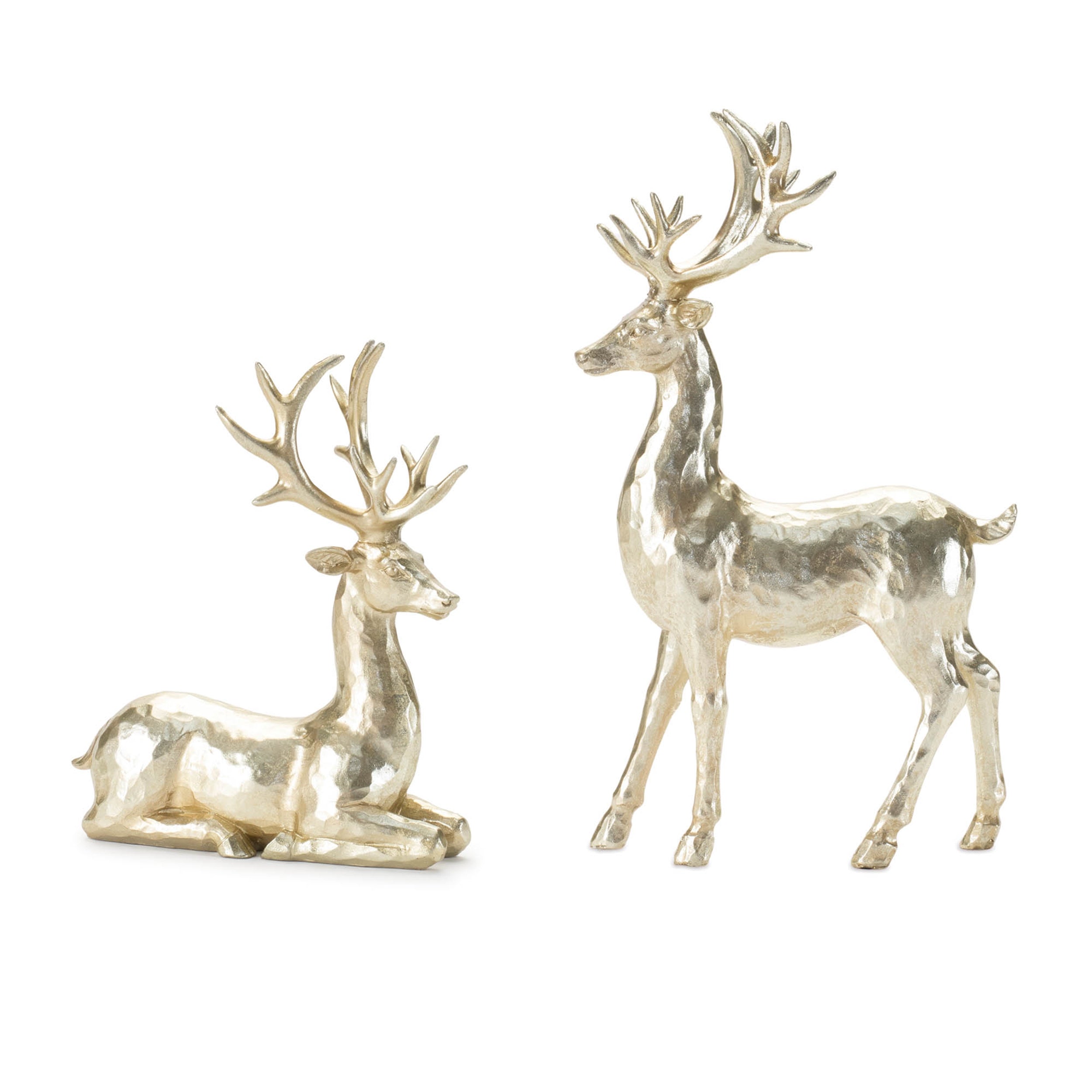Deer (Set of 4) 8.5"H, 12"H Resin