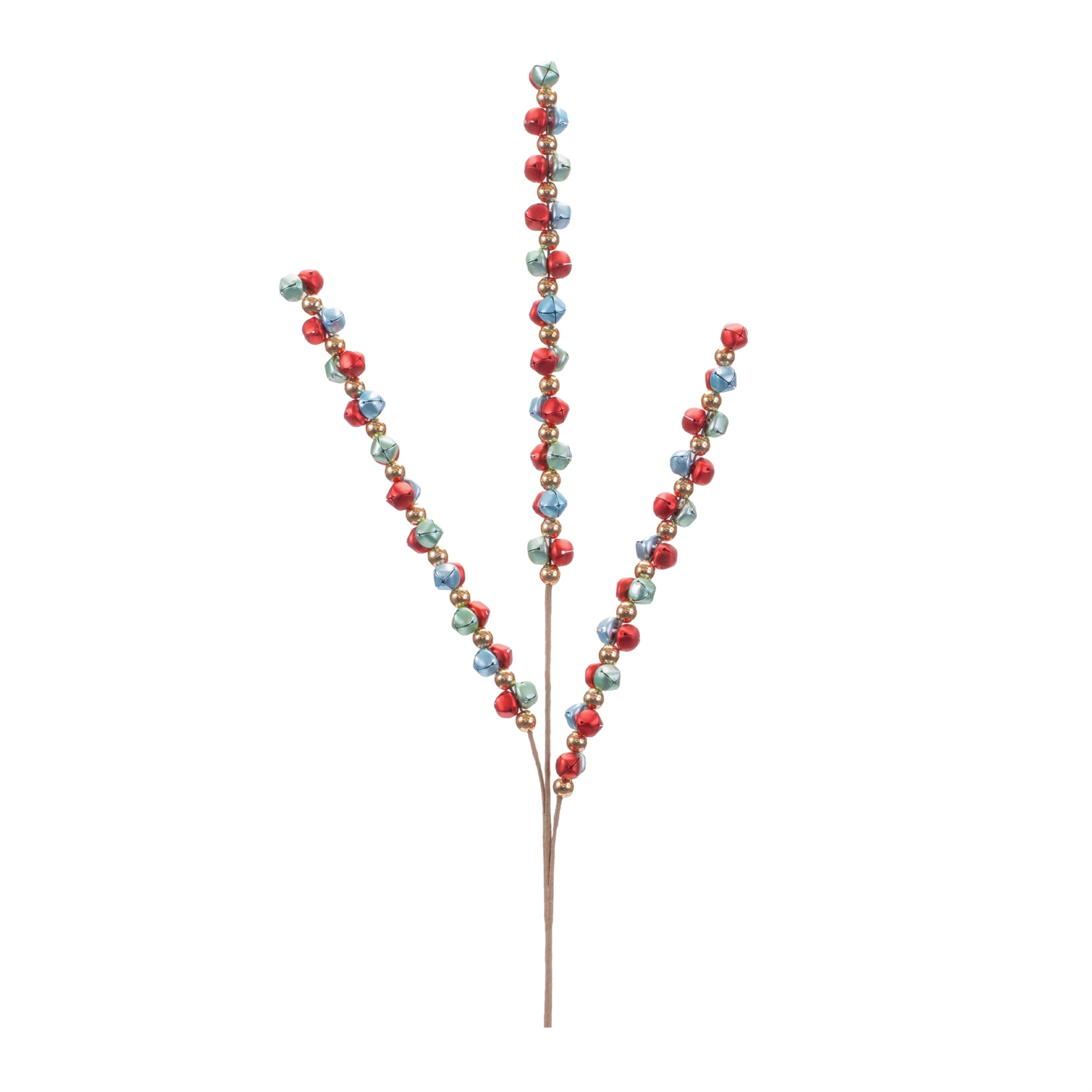 Sleigh Bell Spray 33”H Iron