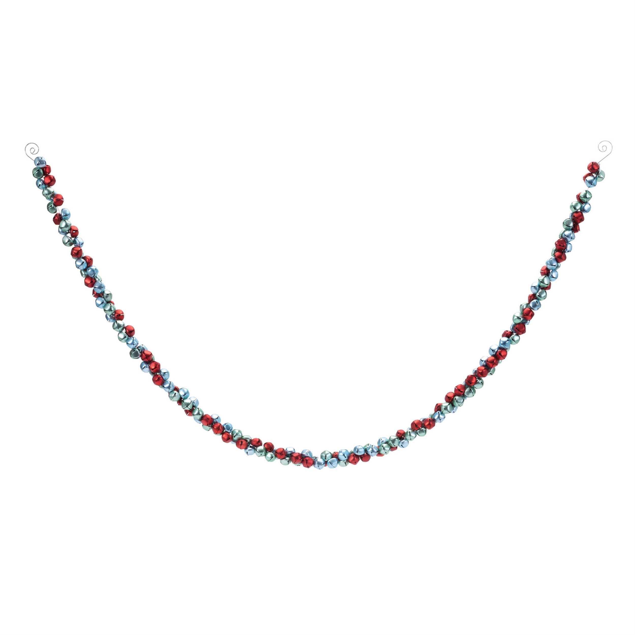Sleigh Bell Garland (Set of 2) 5'L Iron