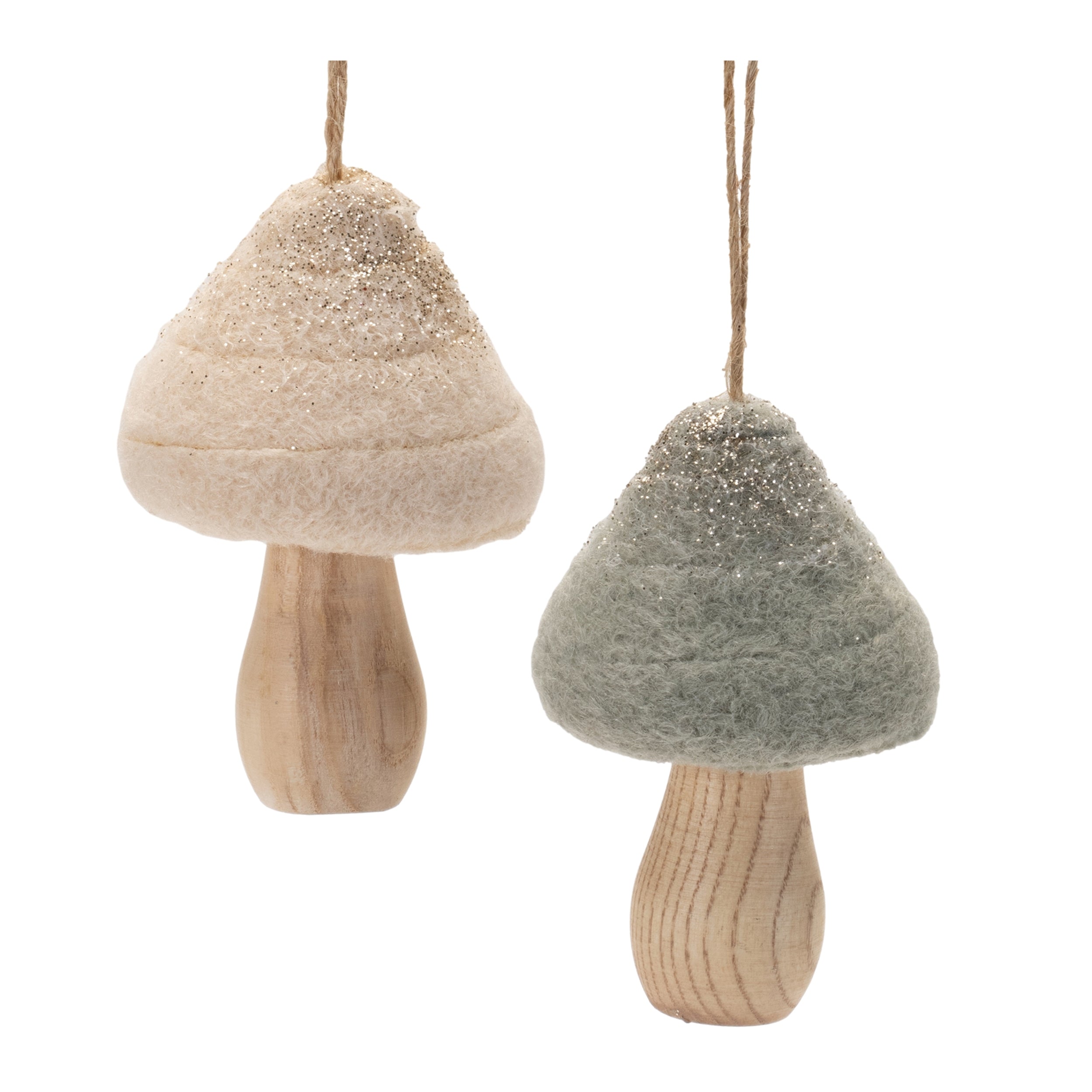 Mushroom Ornament (S/2)