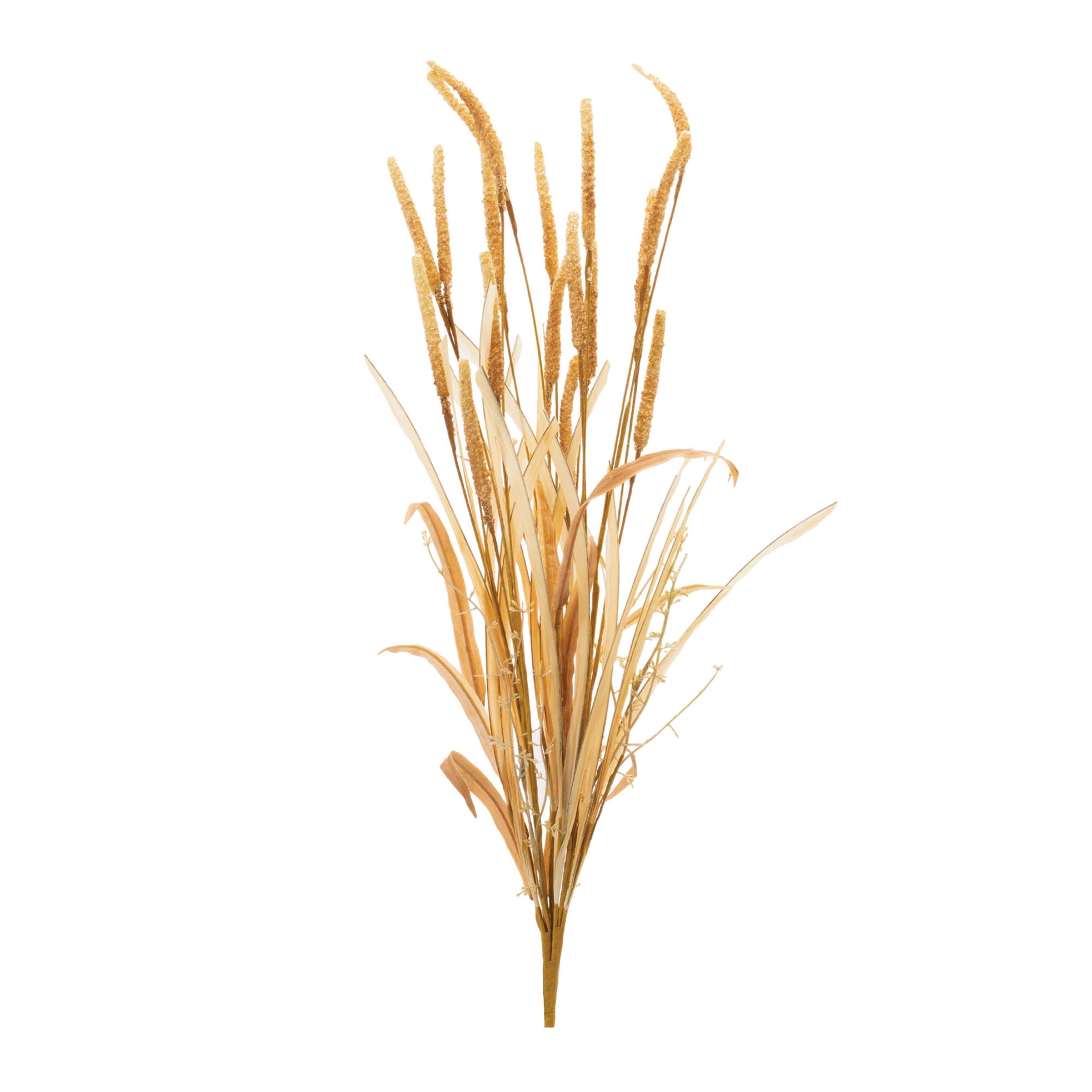 Mixed Fall Grass Bush (Set of 6) 27"H Polyester
