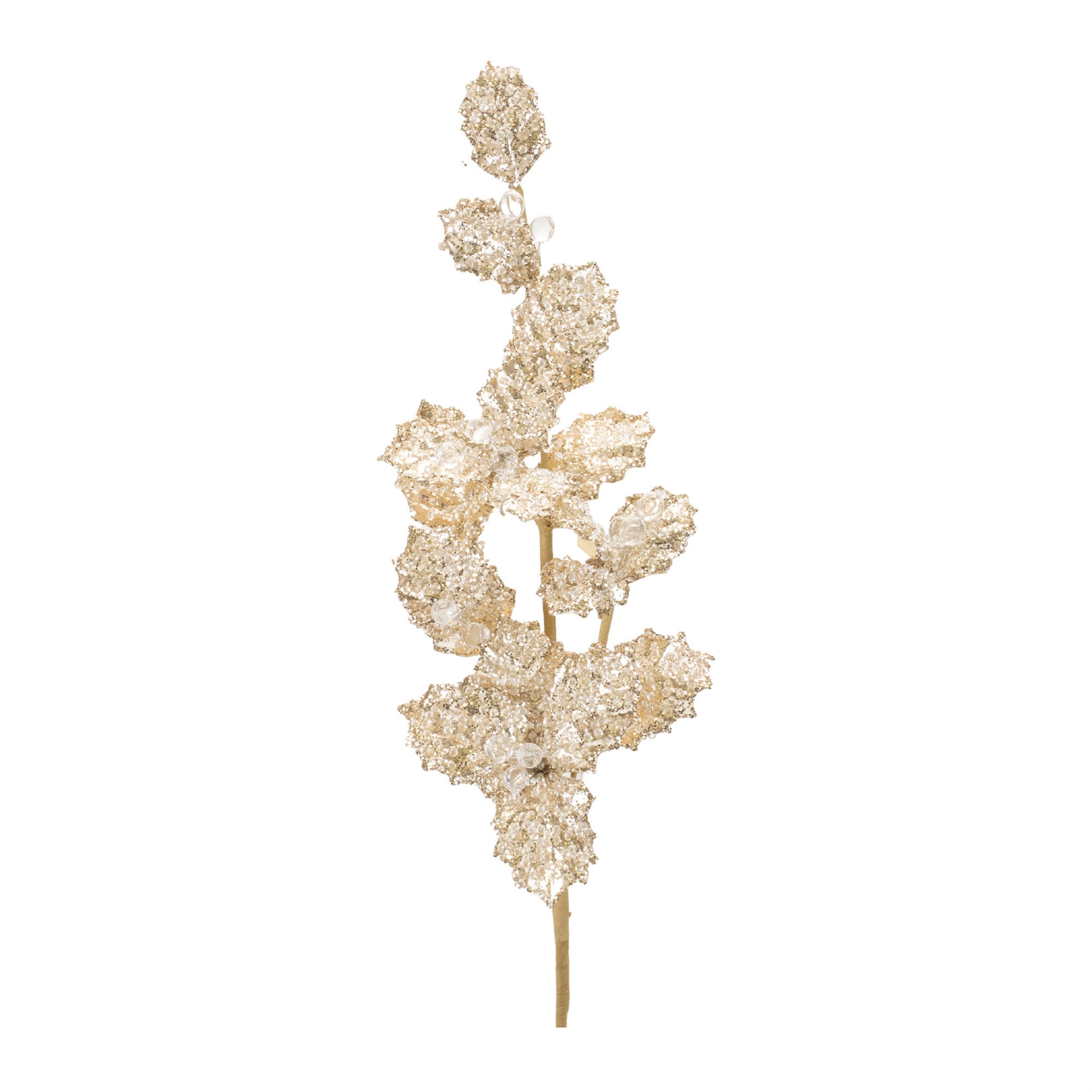 Holly Spray (Set of 2) 24"H Polyester/Plastic