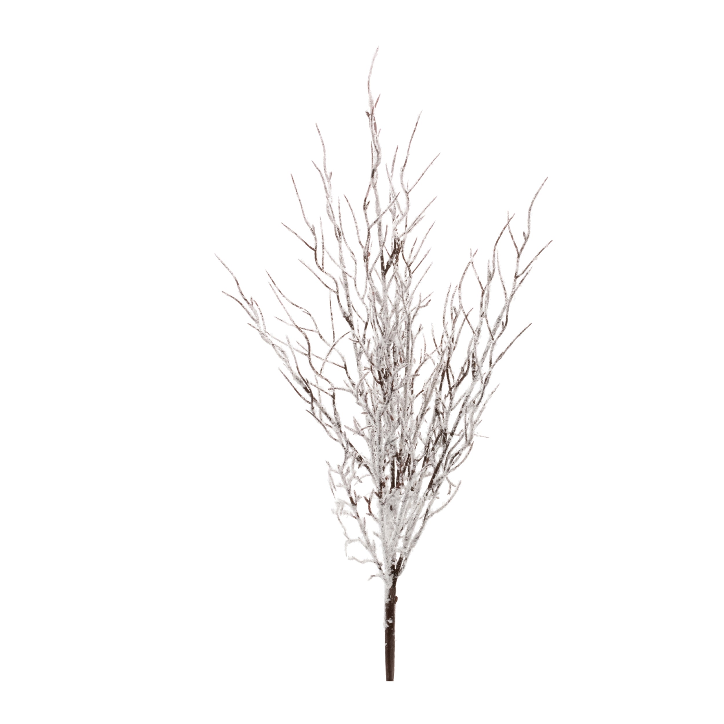 Snowy Twig Spray 29”H