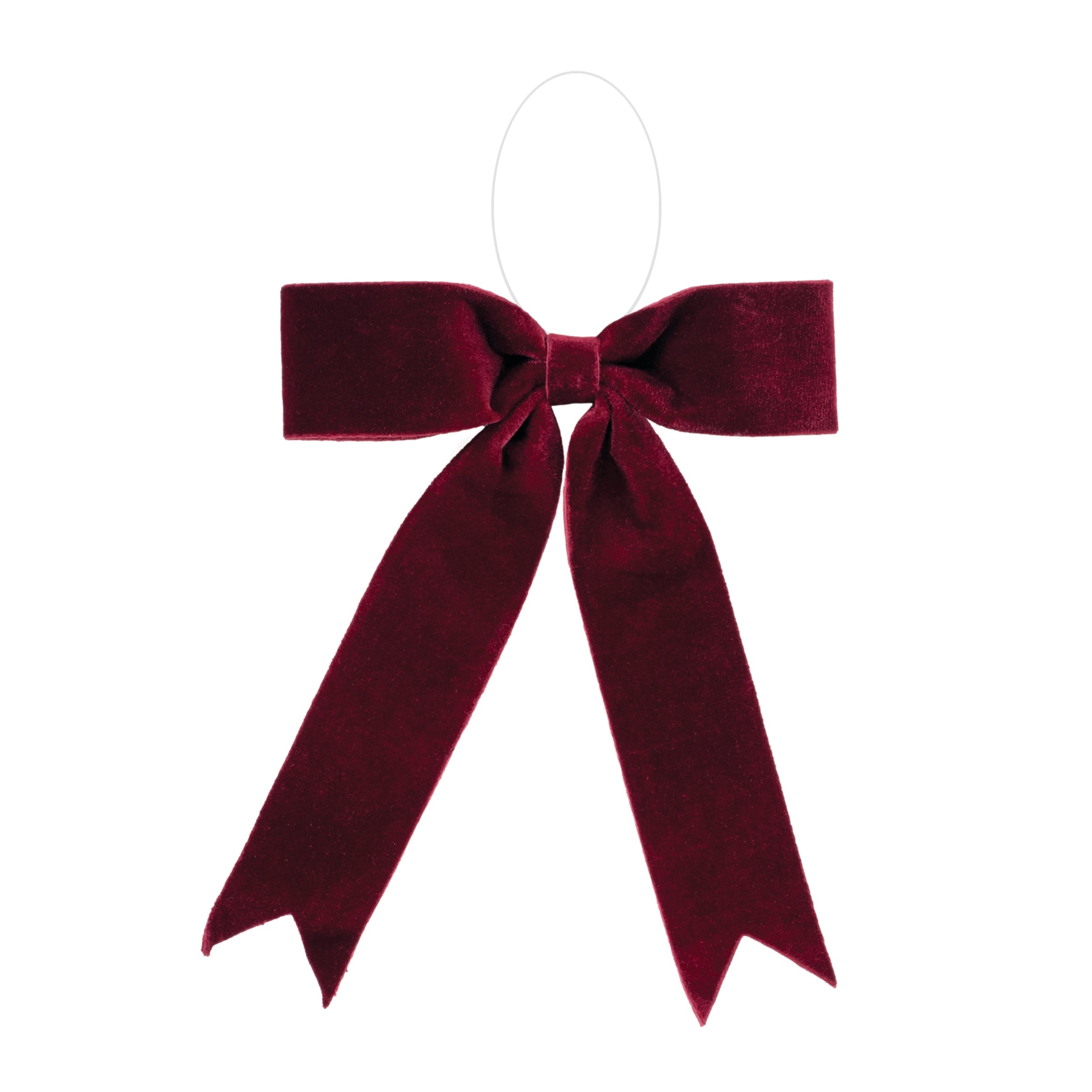 Bow Ornament 13"W x 13"H Polyester