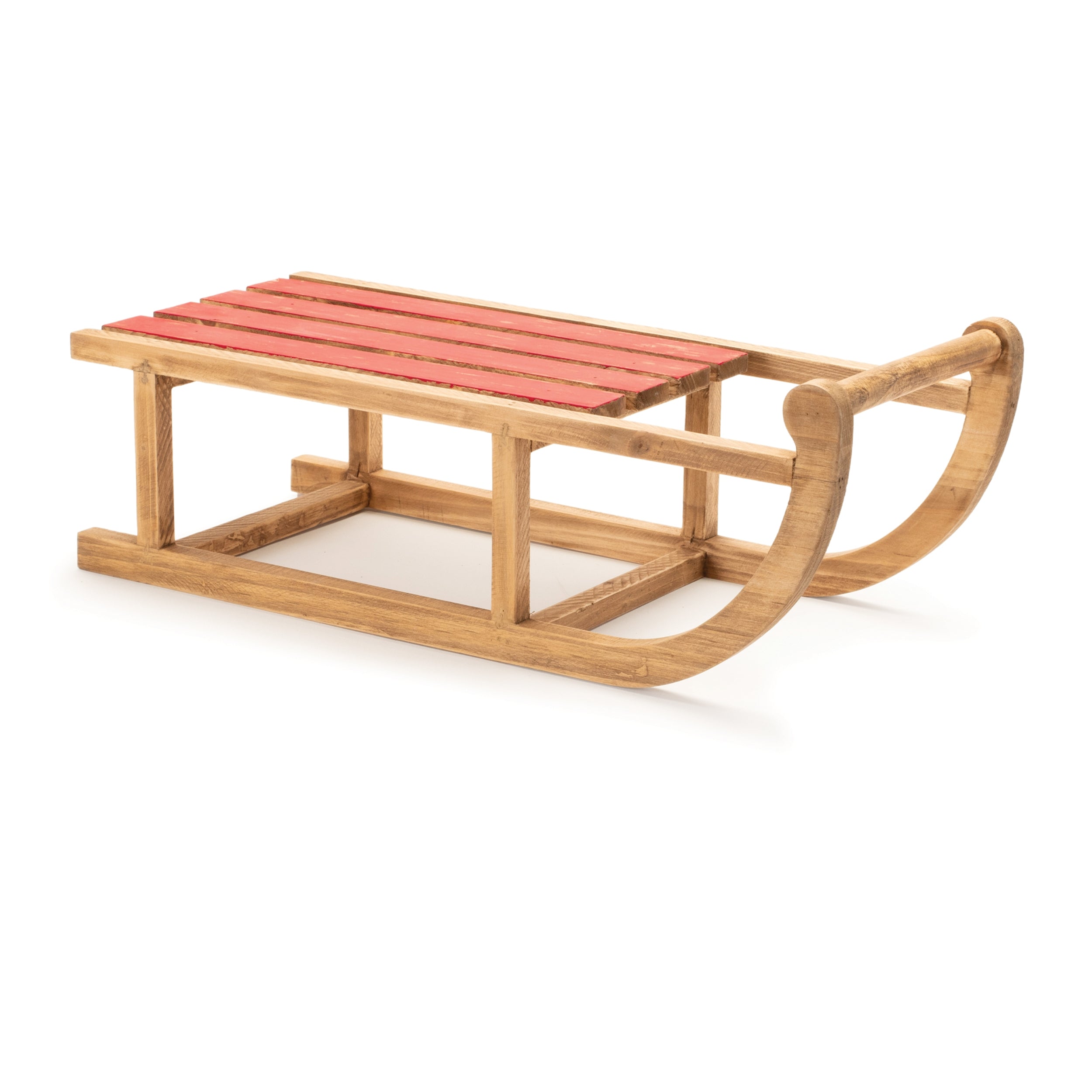 Sled 20"L x 9"W x 7"H Wood