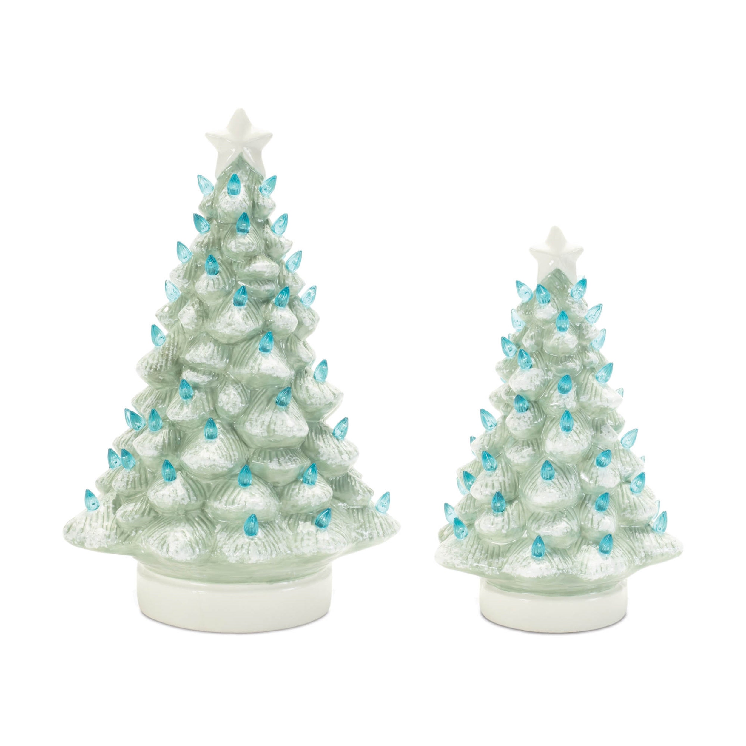 Tree (Set of 2) 11.5"H, 15"H Ceramic