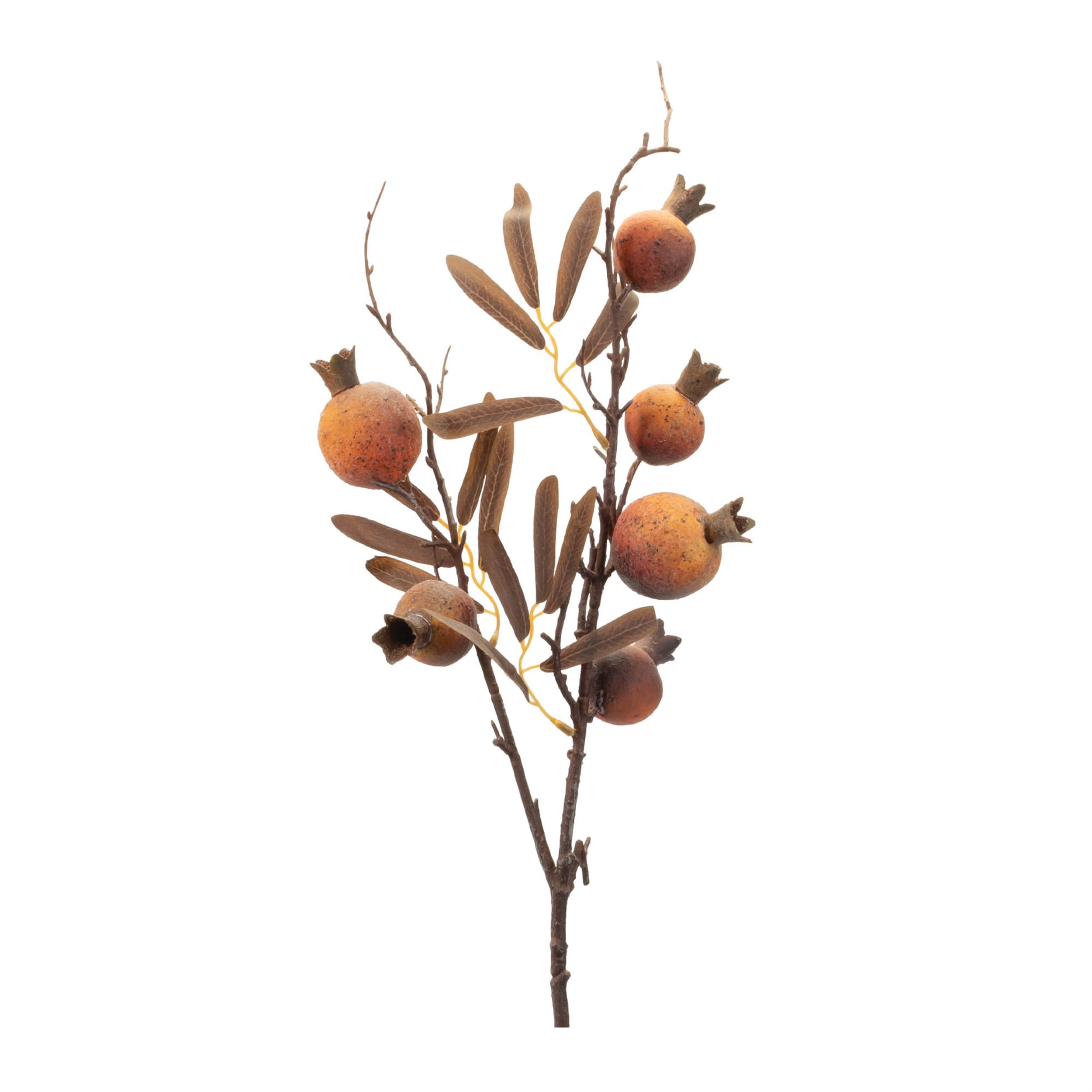 Pomegranate Spray (Set of 6) 31"H Styrofoam/Plastic