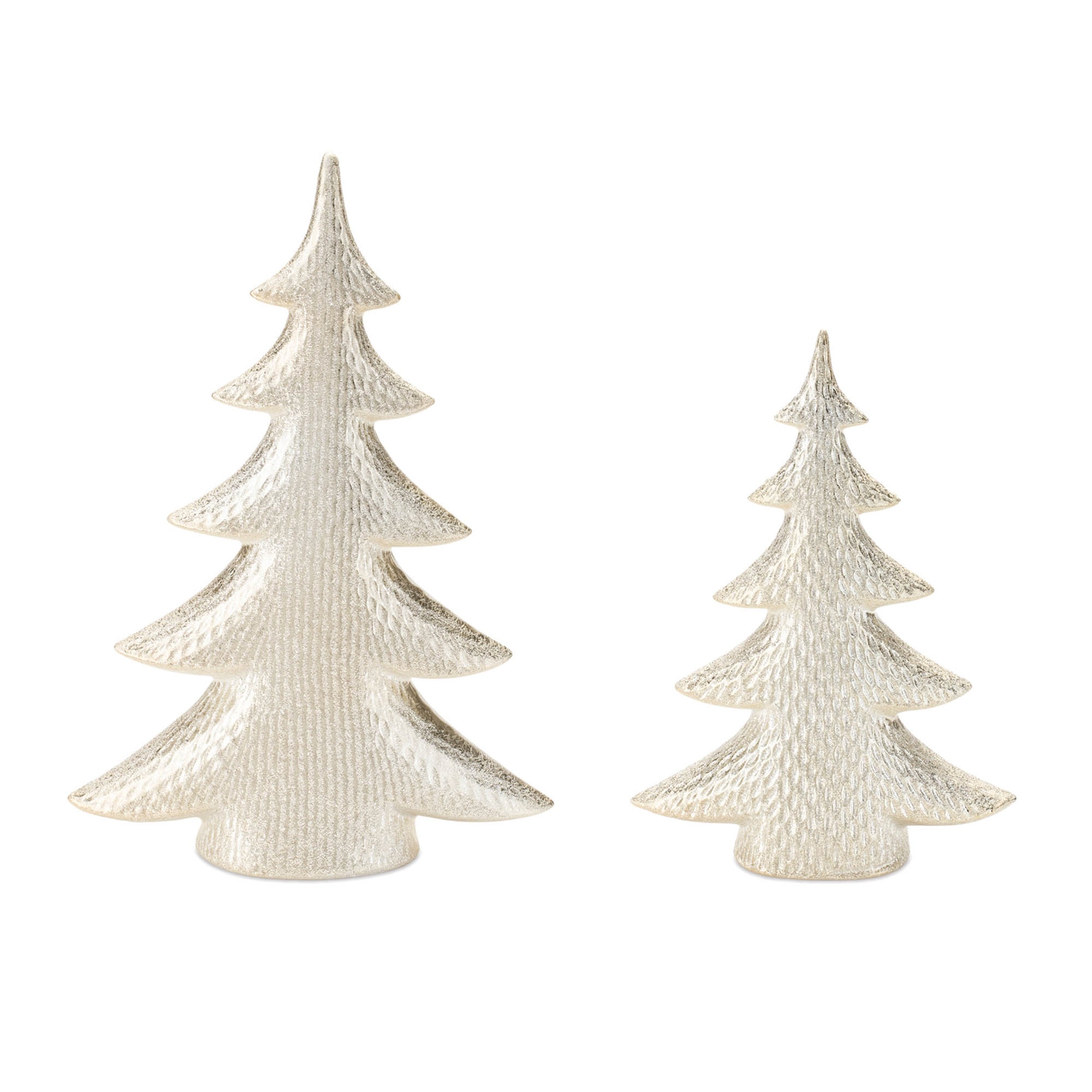 Tree (Set of 2) 10"H, 13.5"H Porcelain