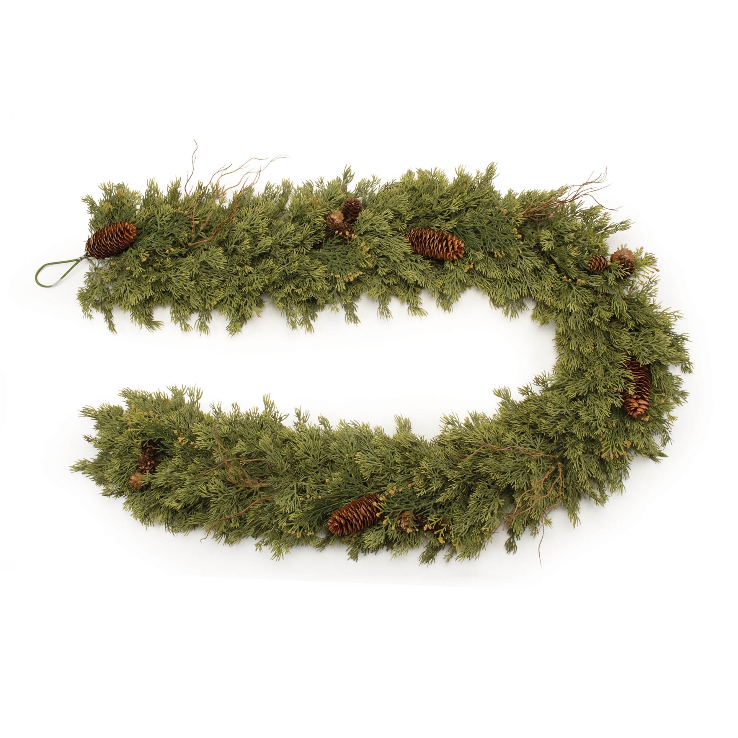 Pine Garland 5.5'L Plastic