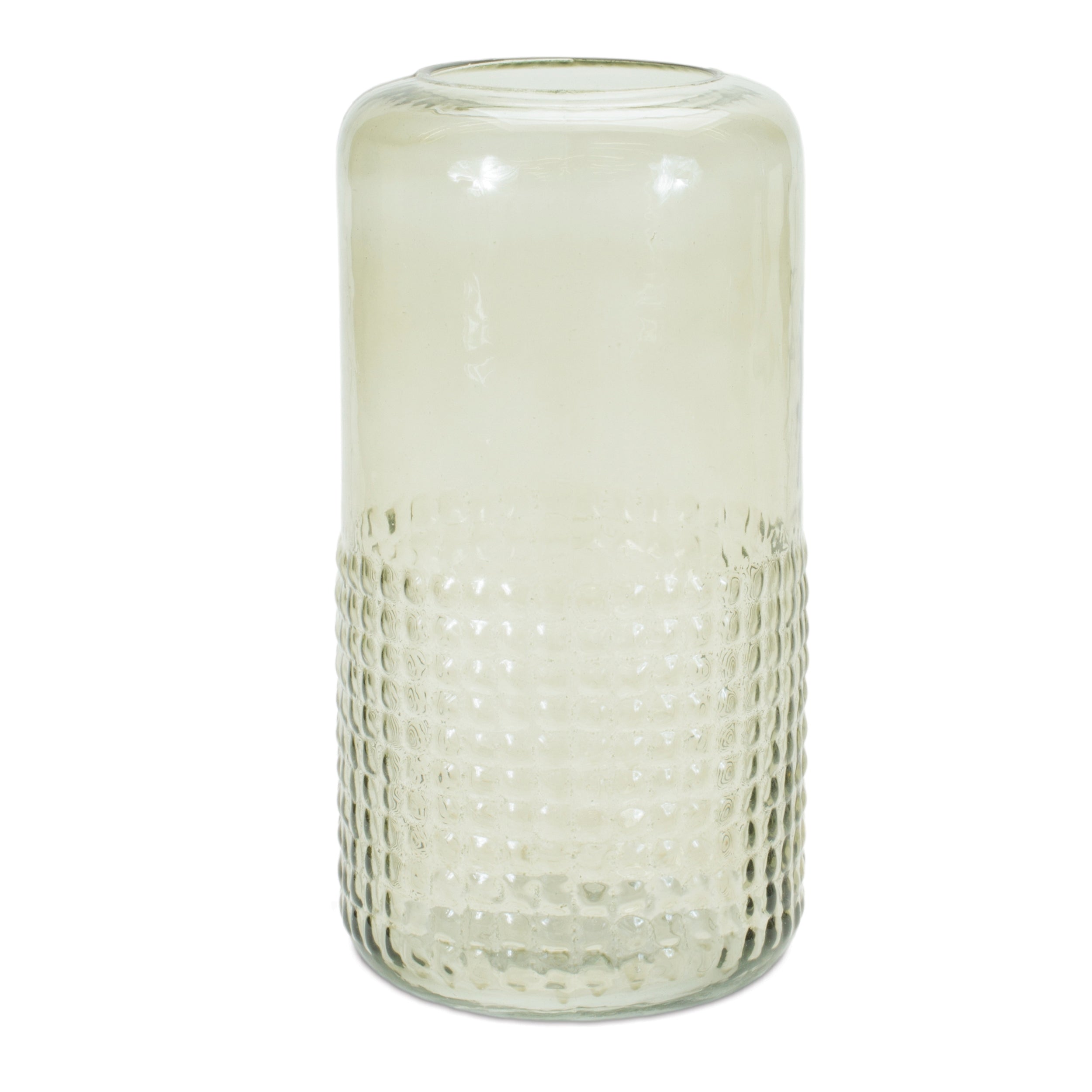 Candle Holder 5"D x 9.5"H Glass