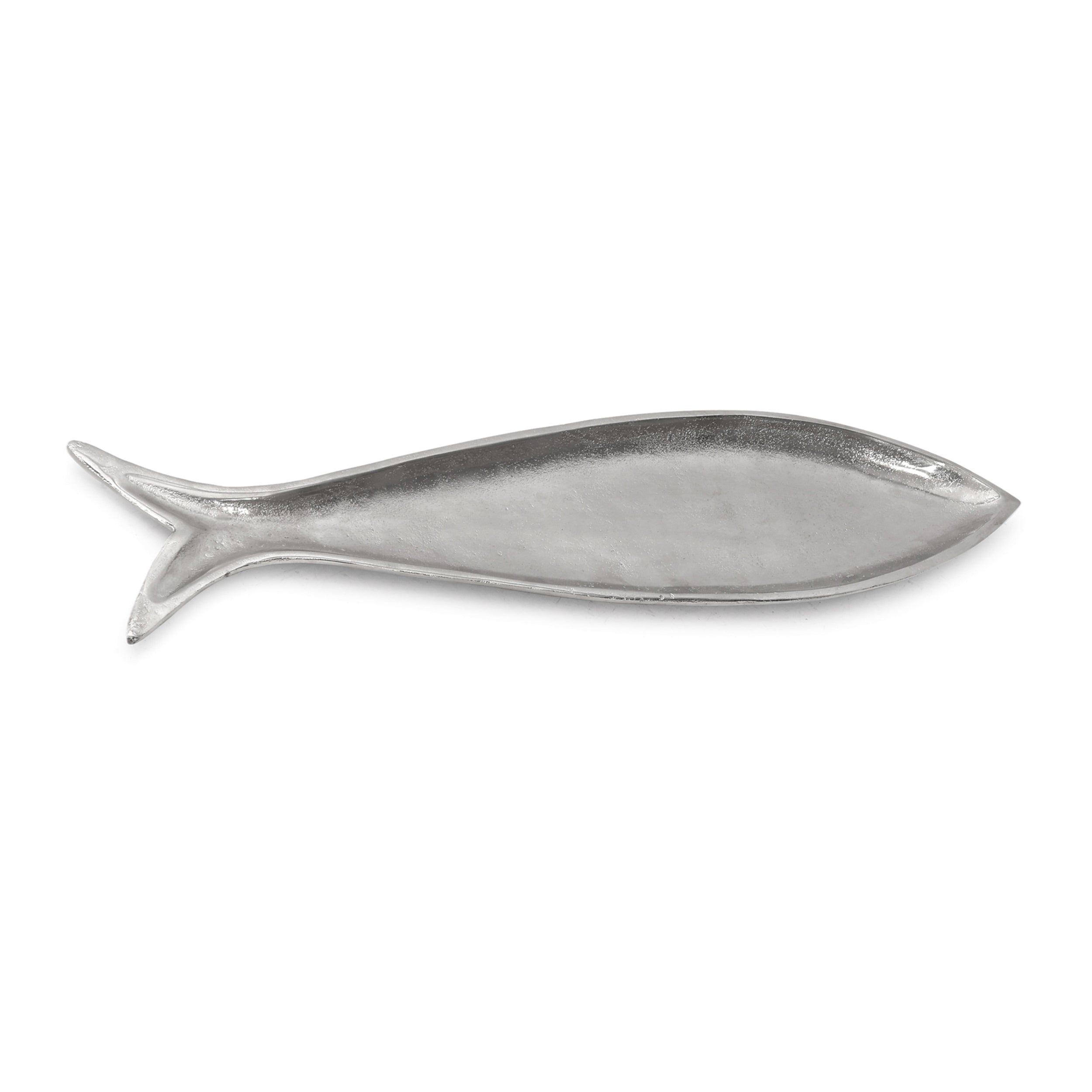 Fish Platter 23.5"L x 5.5"W x 1"H Aluminum