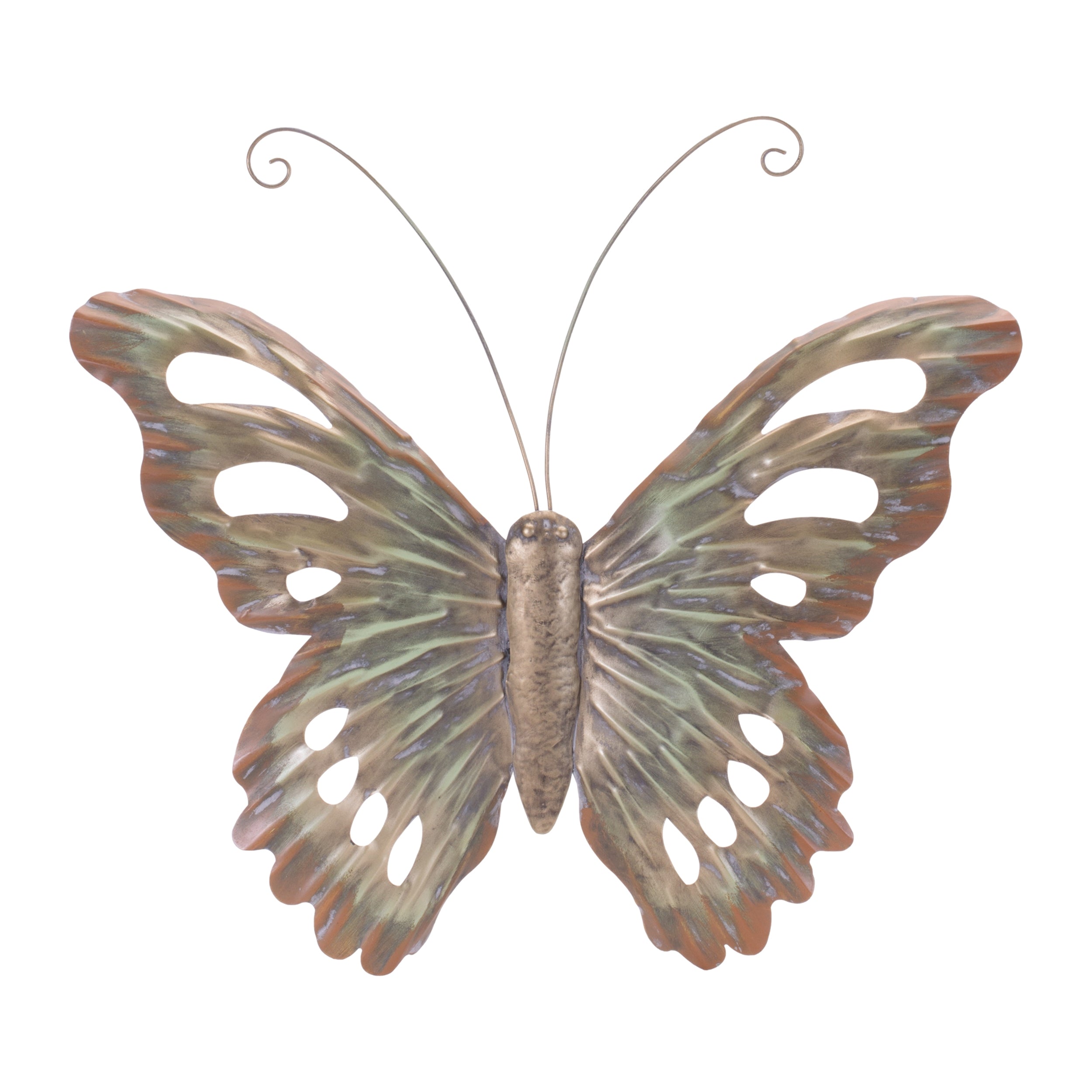 Butterfly (Set of 2) 23.5"L x 22"H Metal