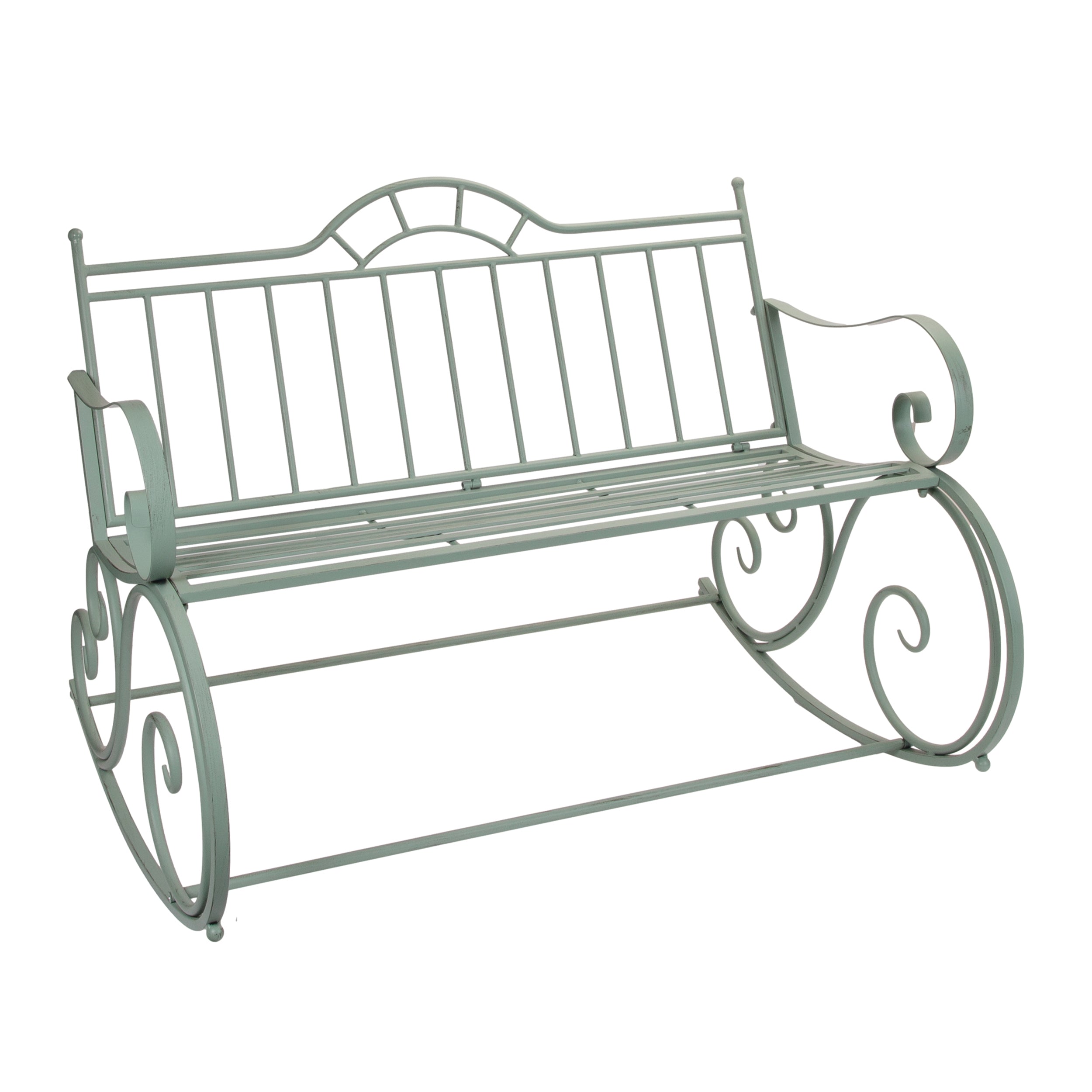 Rocker Bench 46"L x 36"H Iron