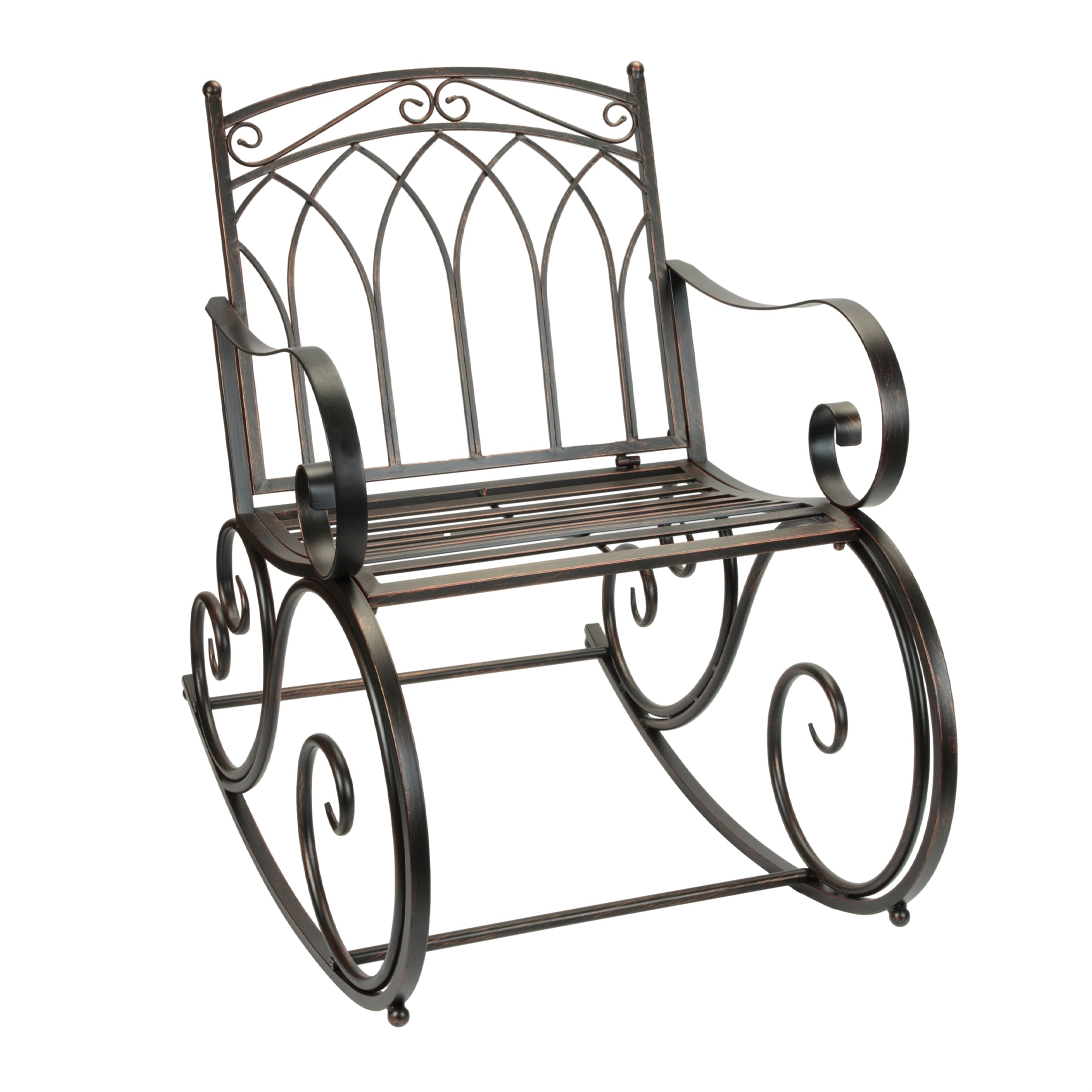 Rocker Chair 36"L x 36"H Iron