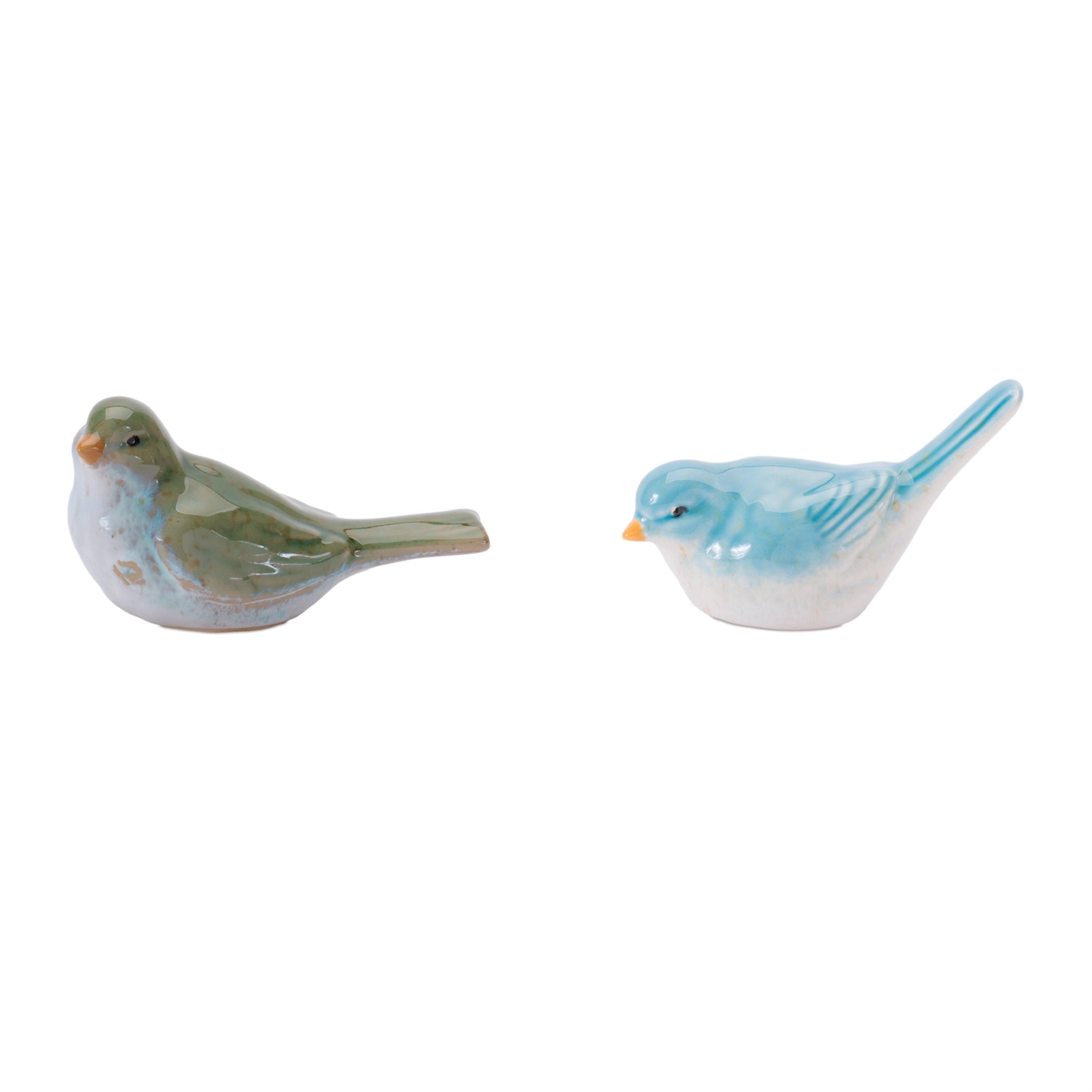 Bird (Set of 6) 3"H, 3.5"H Stoneware