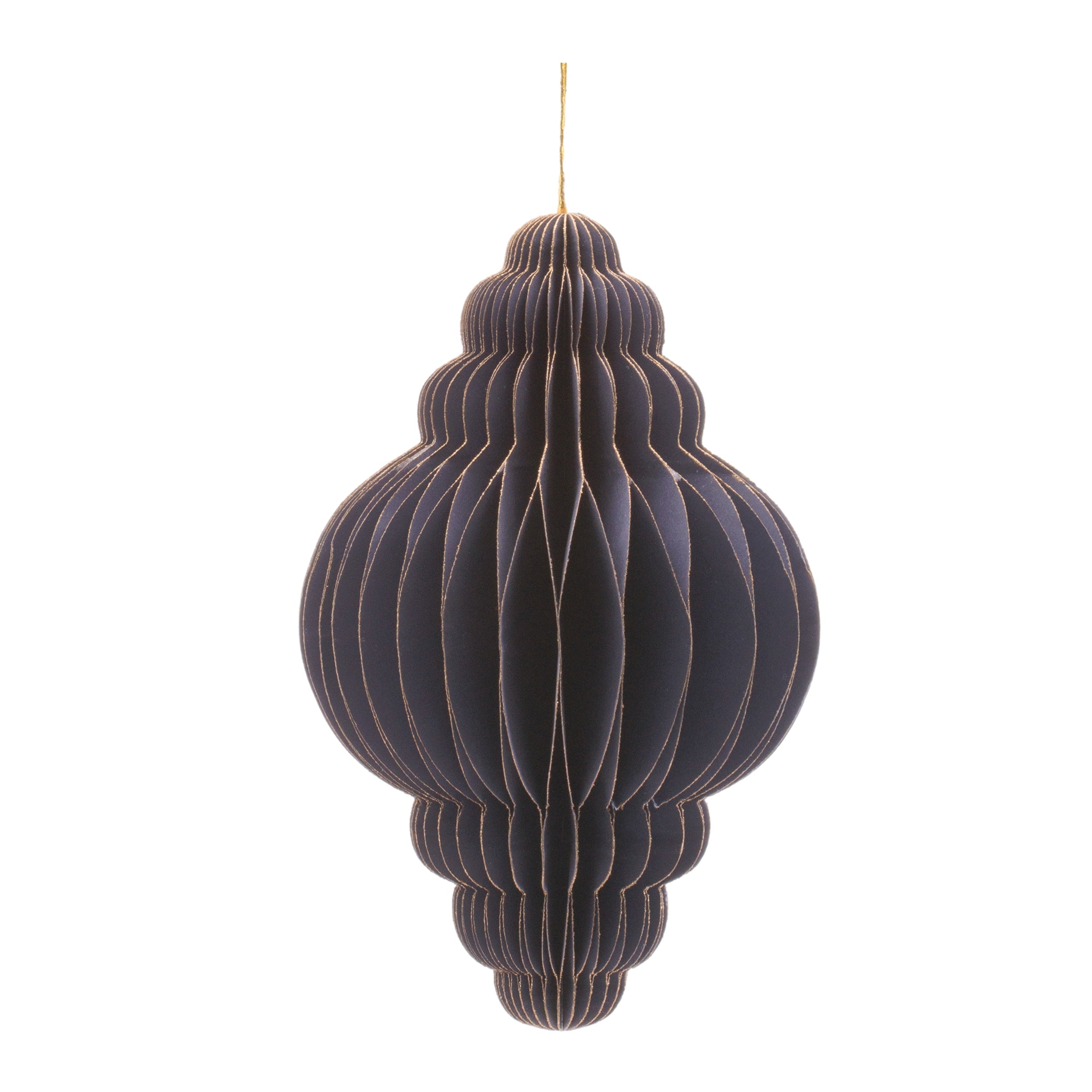 Drop Ornament 8”H Paper